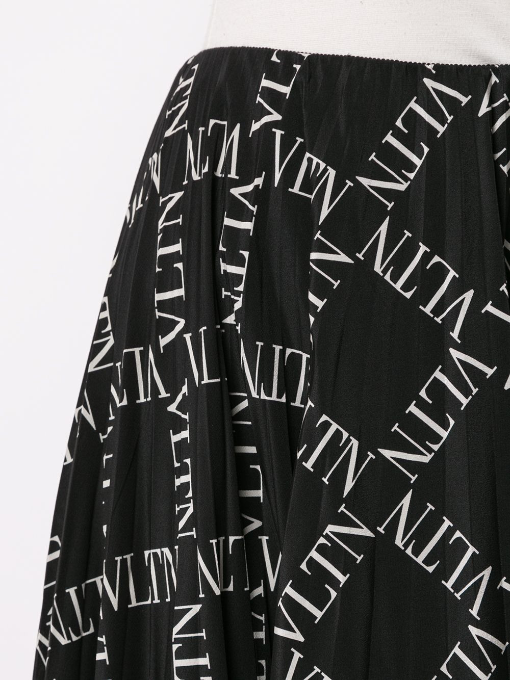 VLTN print skirt - 5