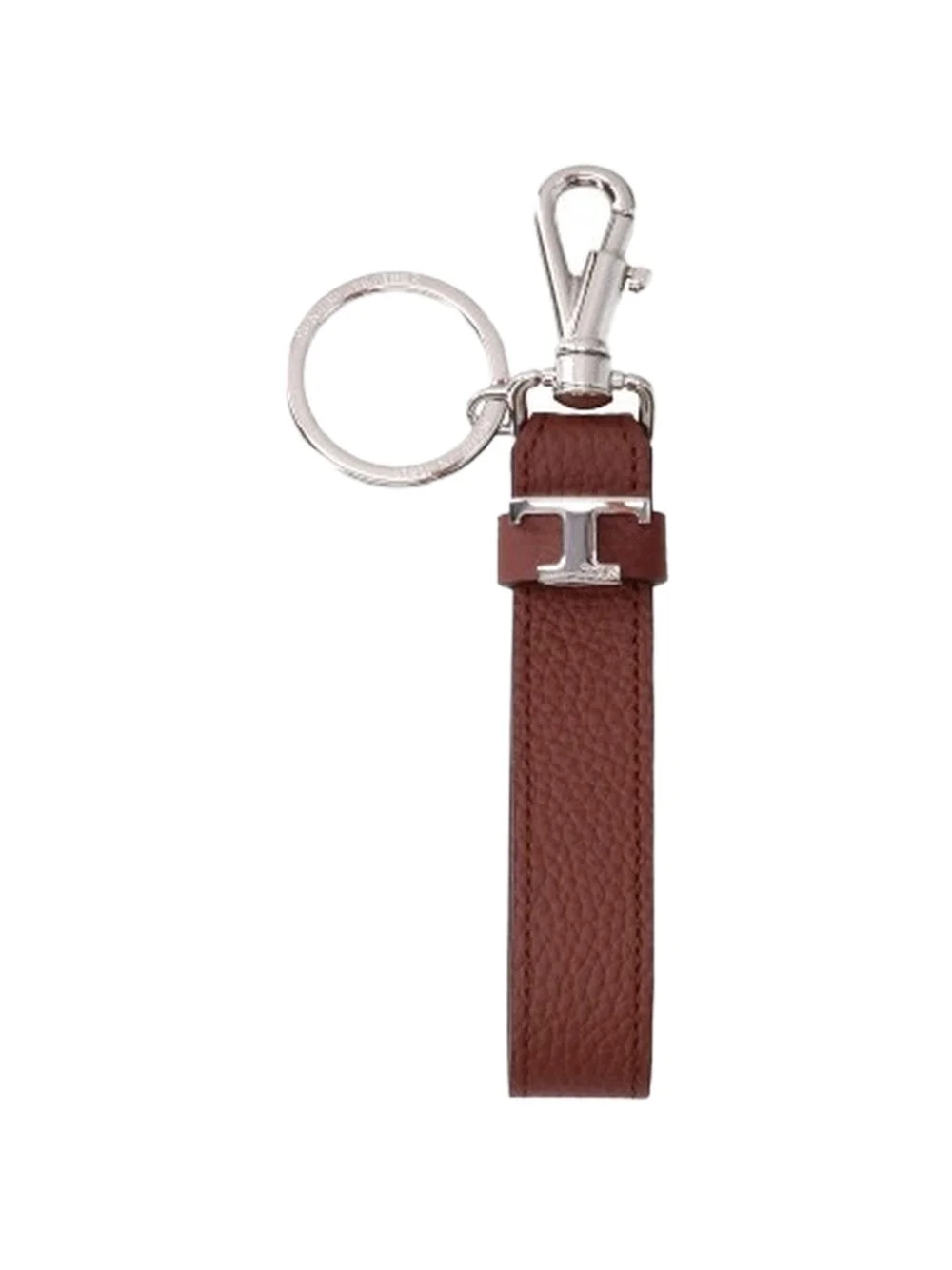 T Timeless leather keychain - 1