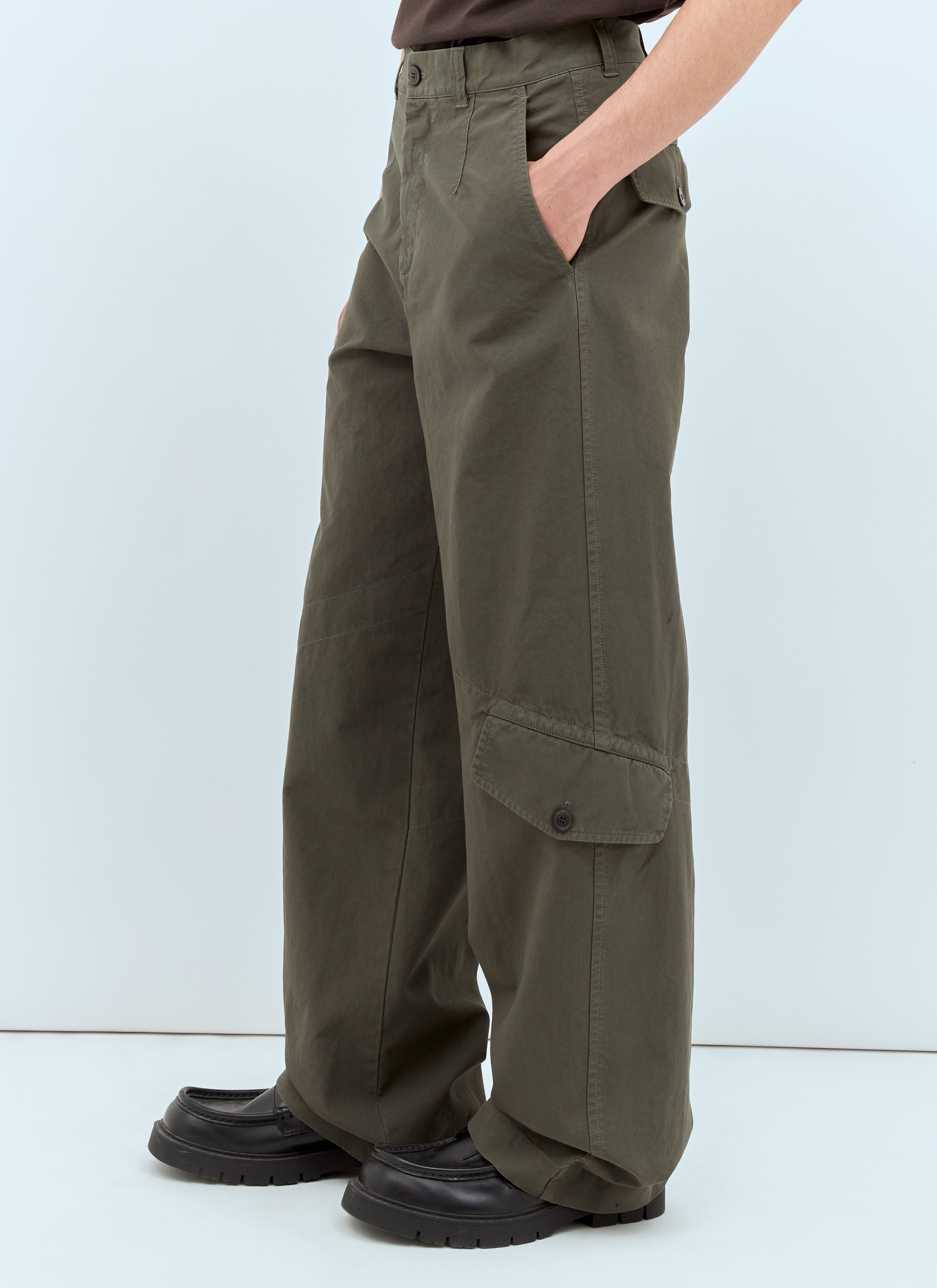 Dries Van Noten Men Paxford Cargo Pants - 4