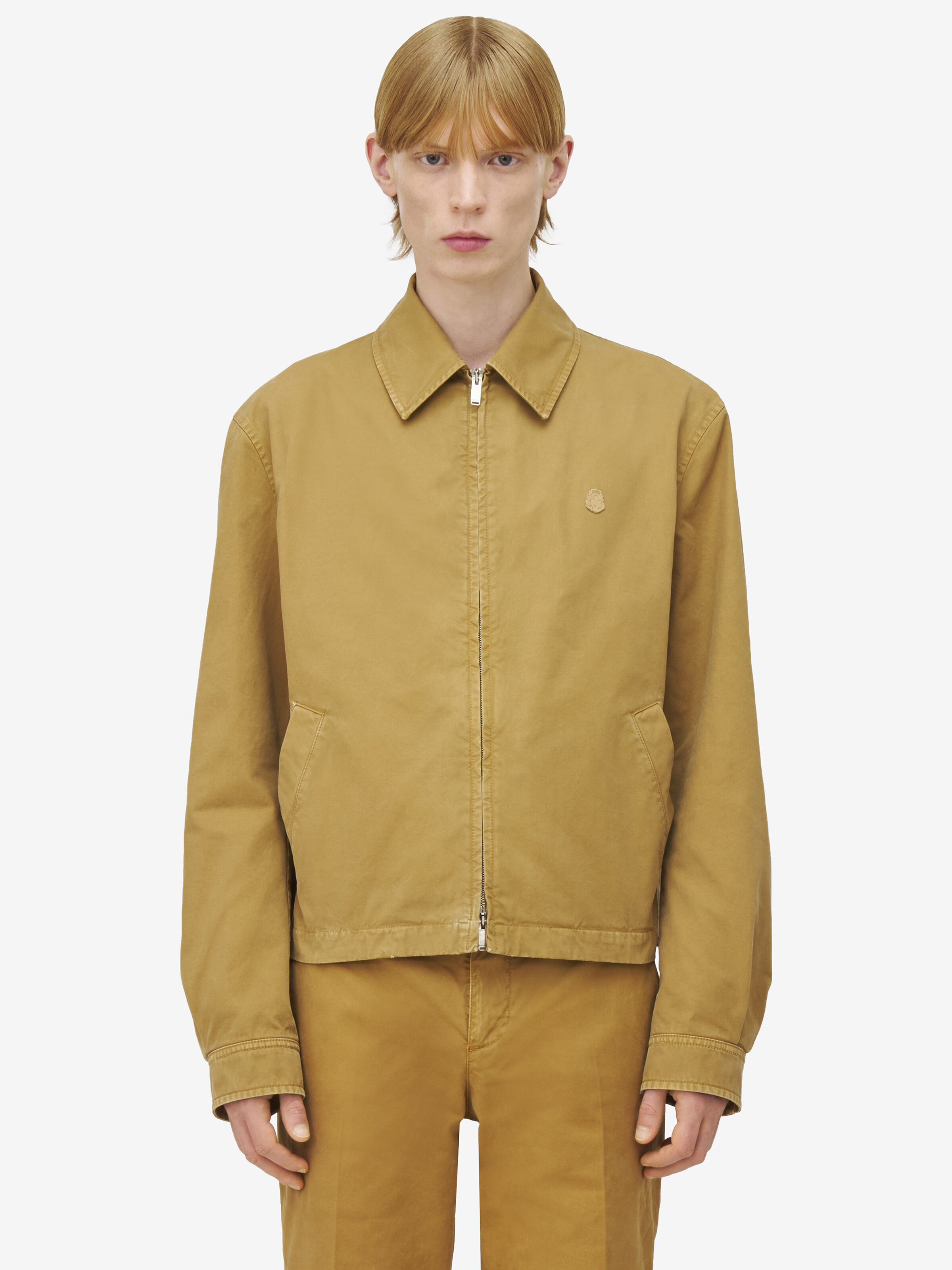Embroidered Skull Blouson - 2
