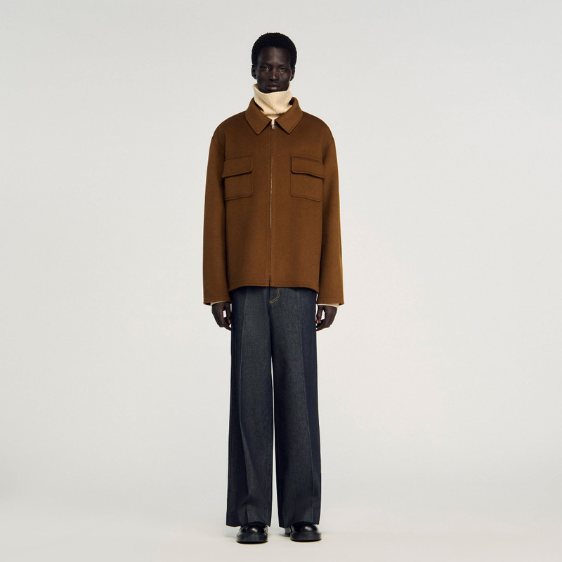 Sandro ZIPPED OVERSHIRT outlook