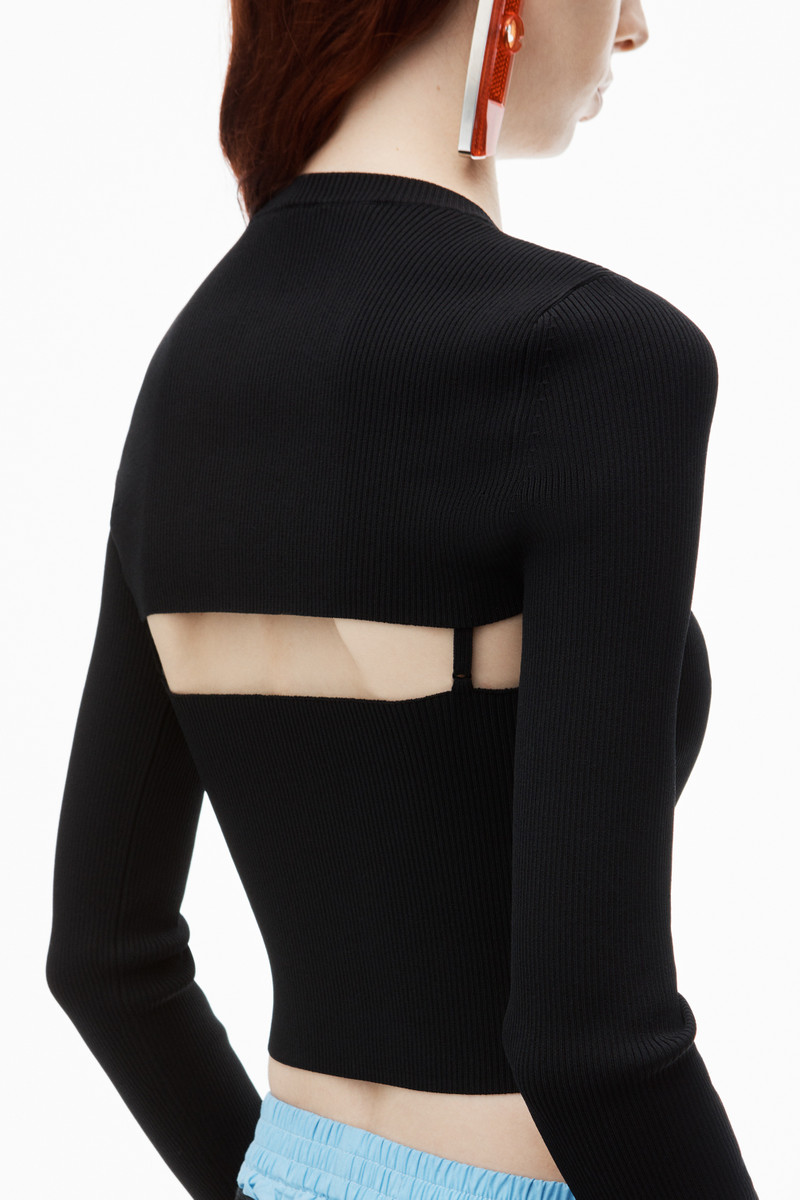 Cropped Cardigan Twinset 6