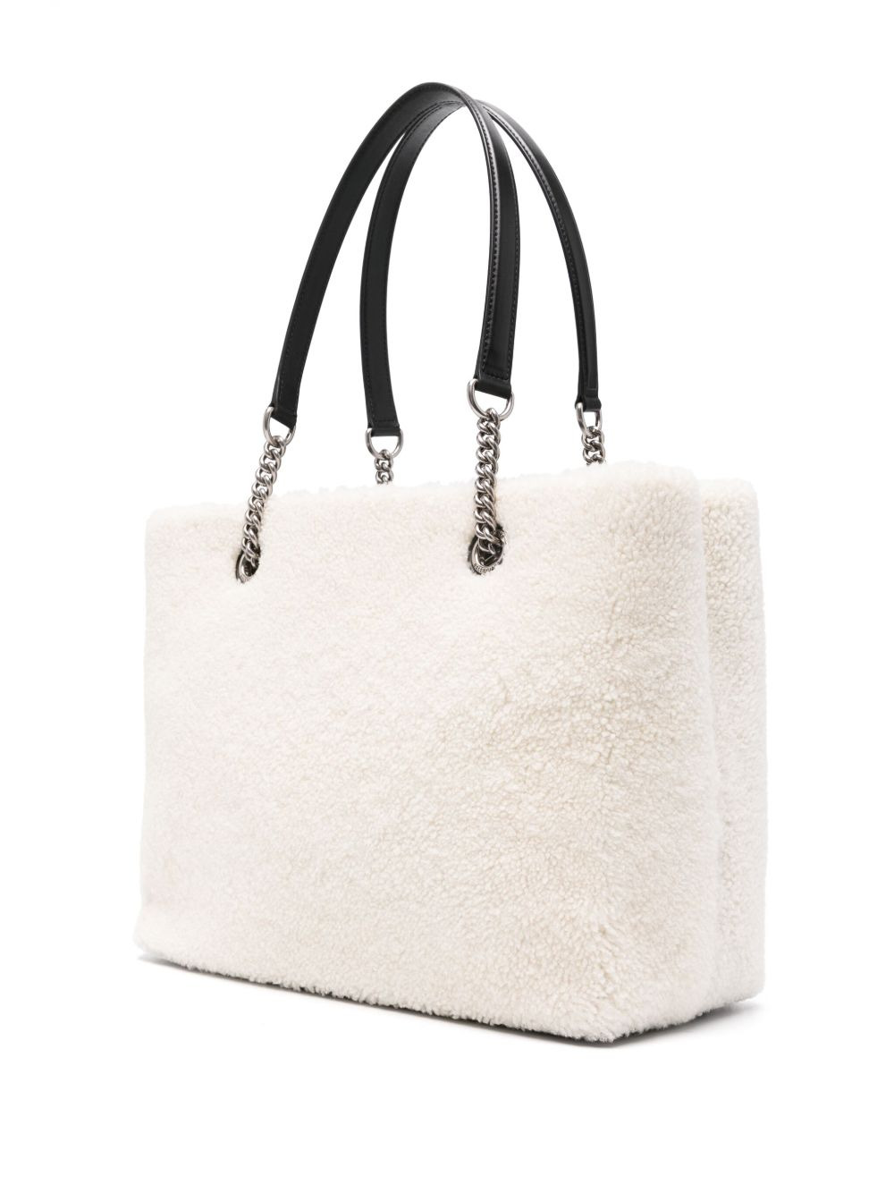 Duty Free medium shearling tote bag - 3