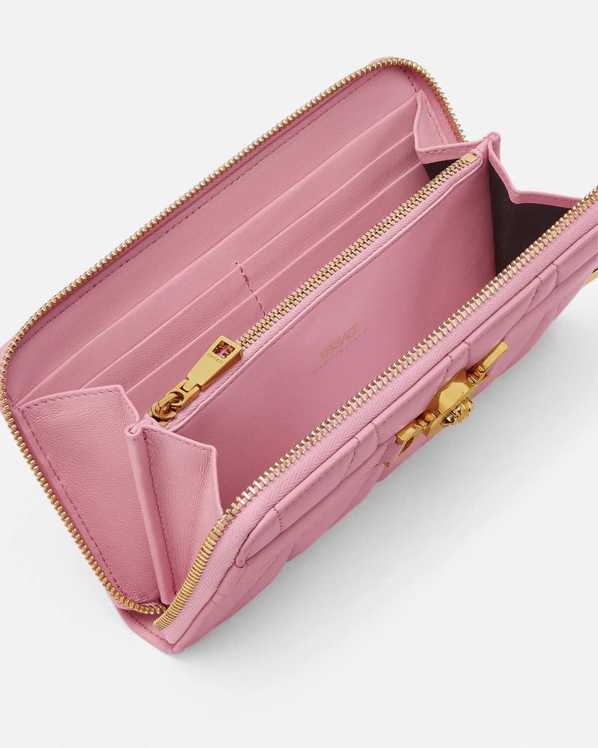 Medusa '95 Quilted Long Wallet - 2