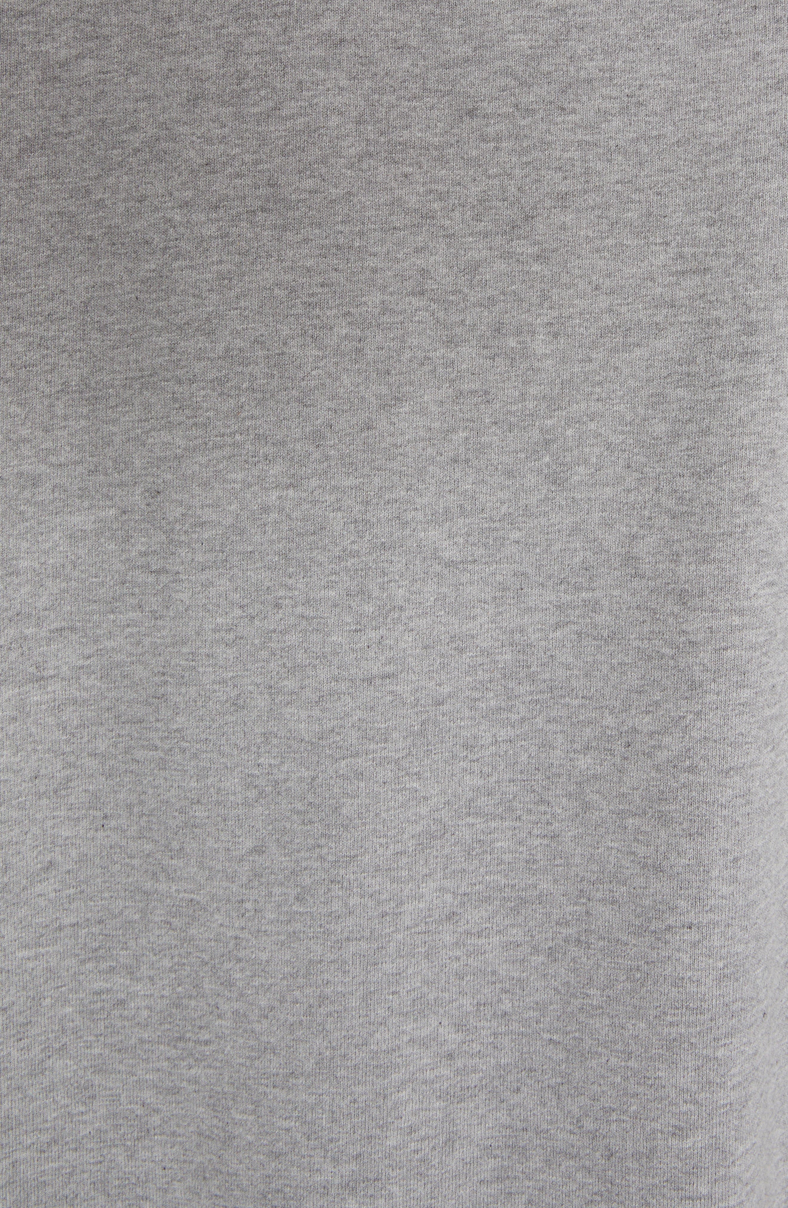 Men's Embroidered Logo Organic Cotton Sweatshirt - 5