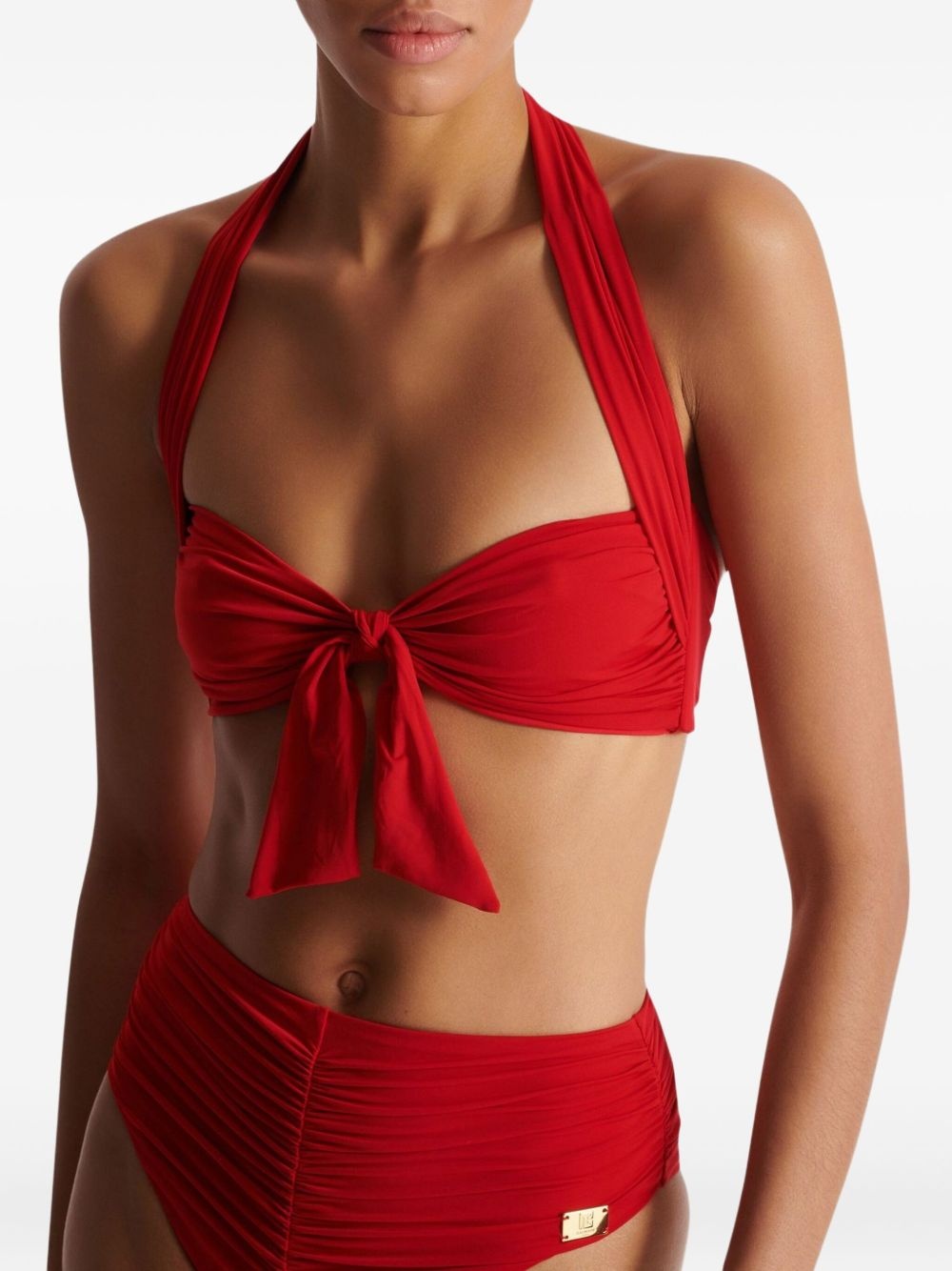 tie-detail bikini - 7