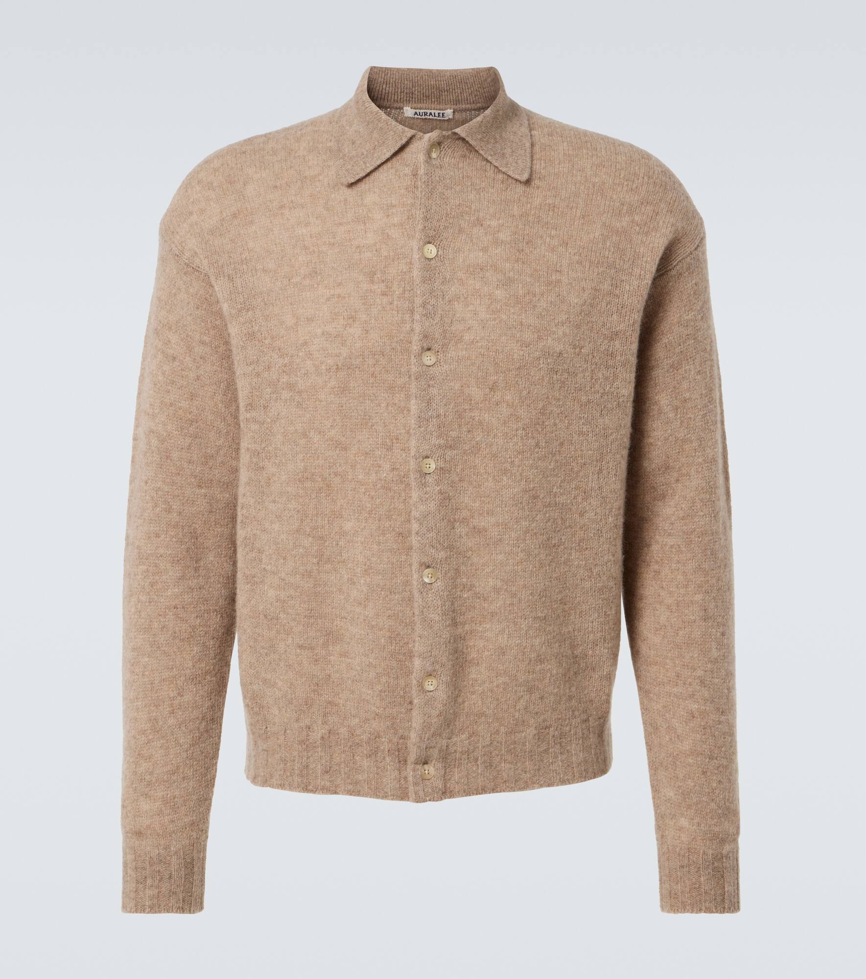 Wool and cashmere cardigan - 1