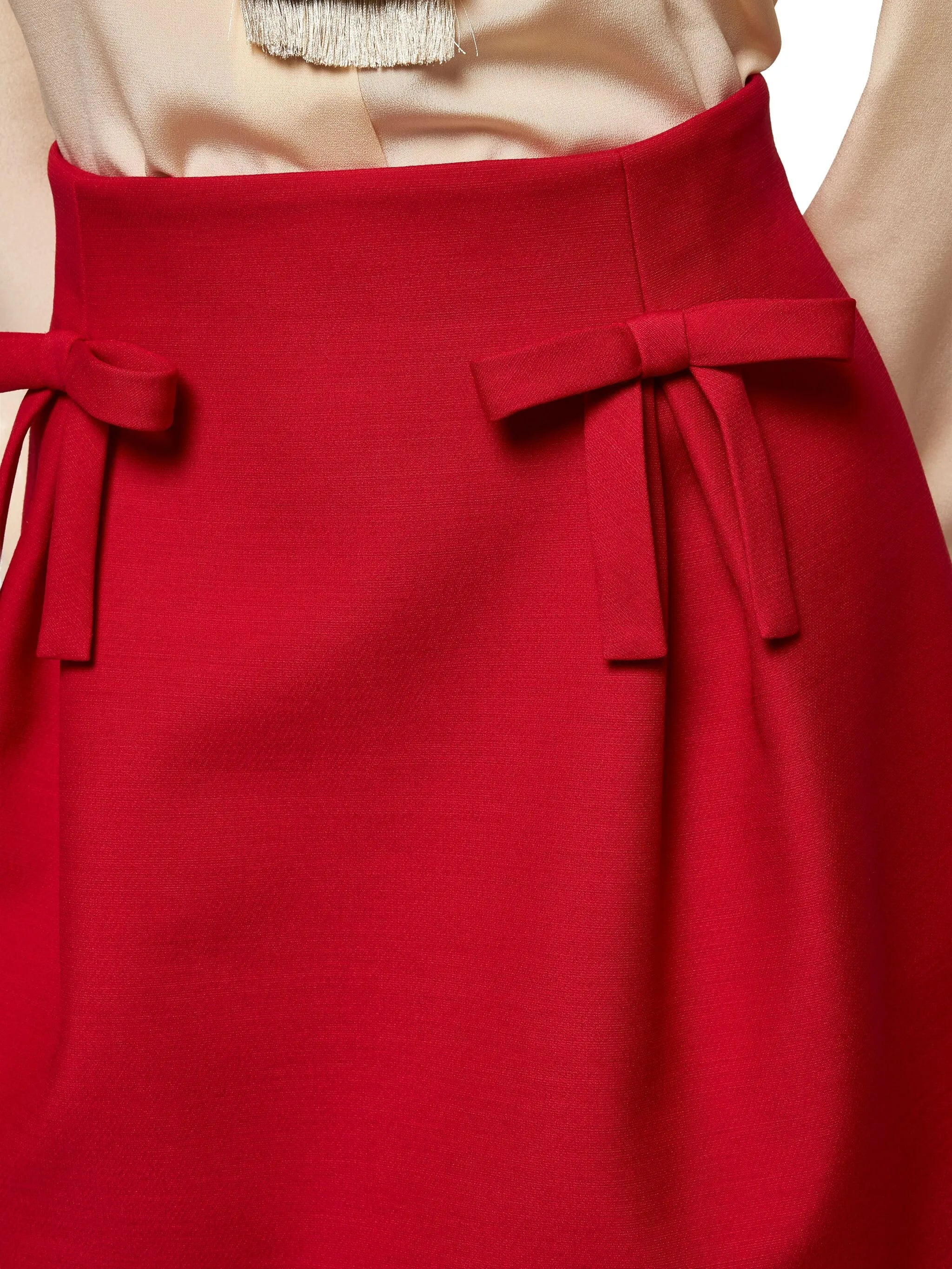 Crepe Couture A-line skirt - 4