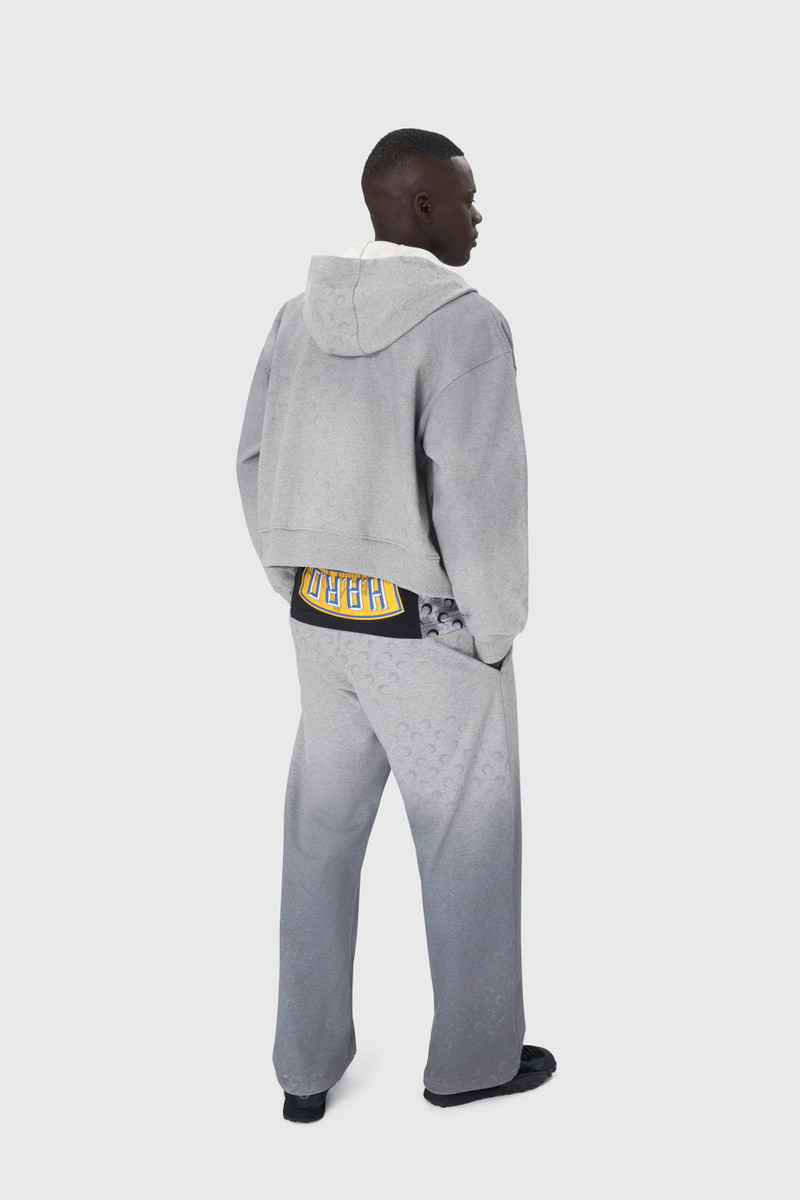 Moon Faded Fleece Zipped Hoodie 7