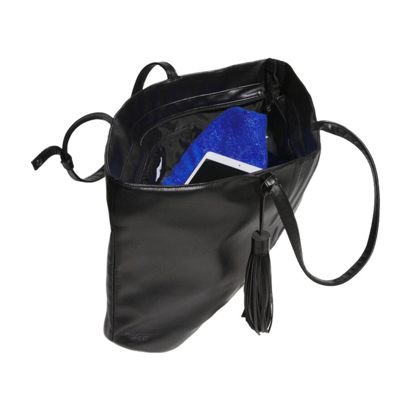 adidas (WMNS) adidas NYR Makerphase Tote Bag 'Black' KS8256 outlook