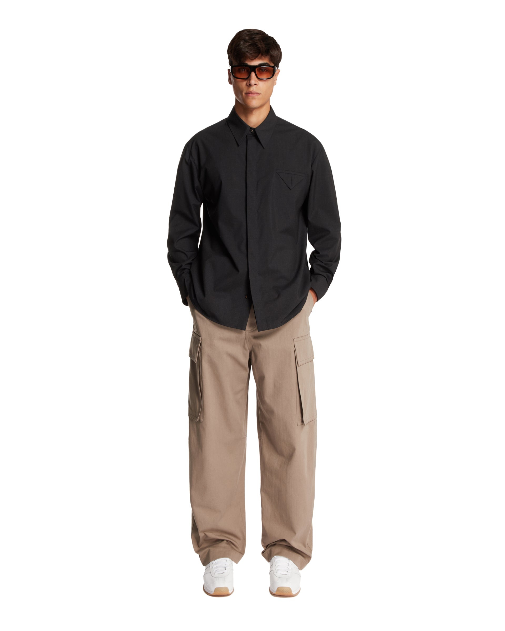 Beige Cargo Pants - 2