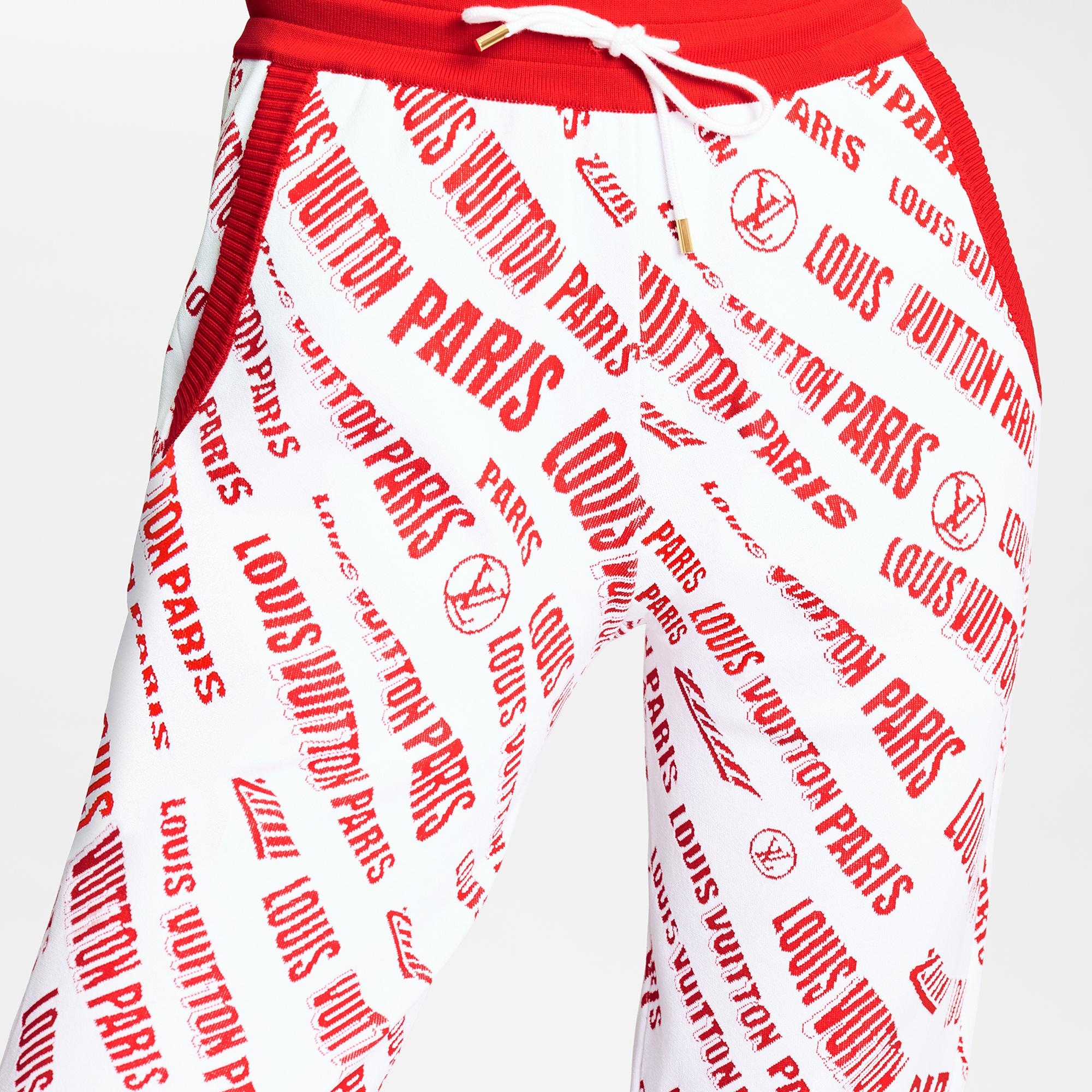 Slanted Signature Jacquard Jogging Pants - 3