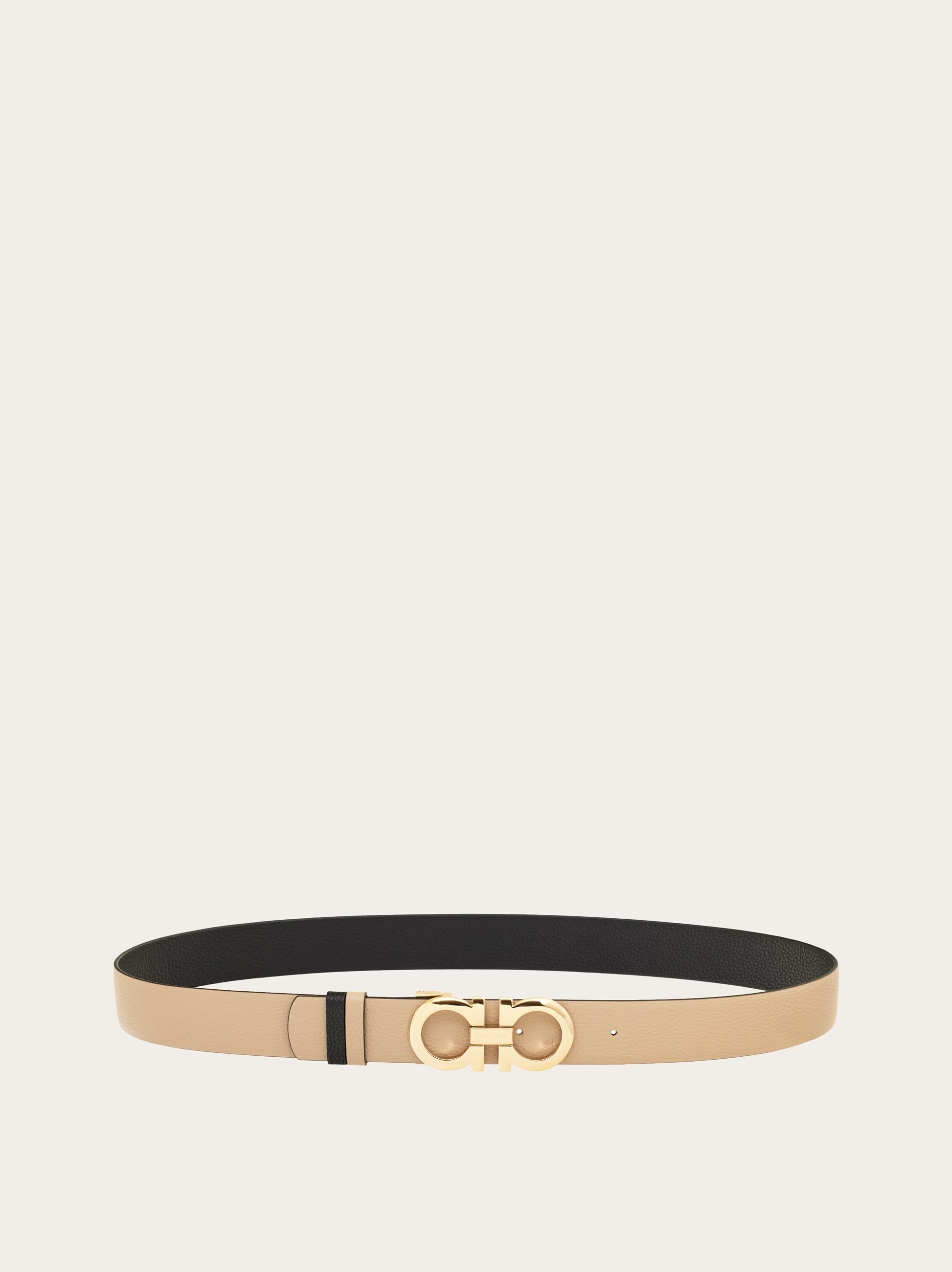 Adjustable and reversible Gancini belt - 3