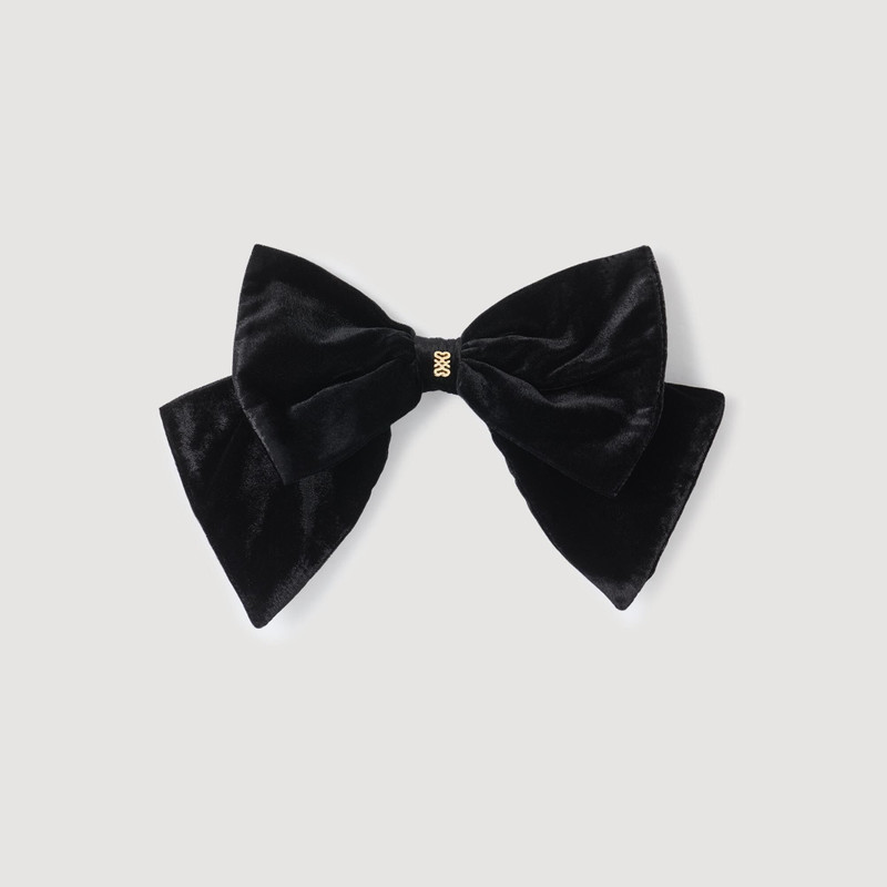 Sandro VELVET BOW BARRETTE outlook