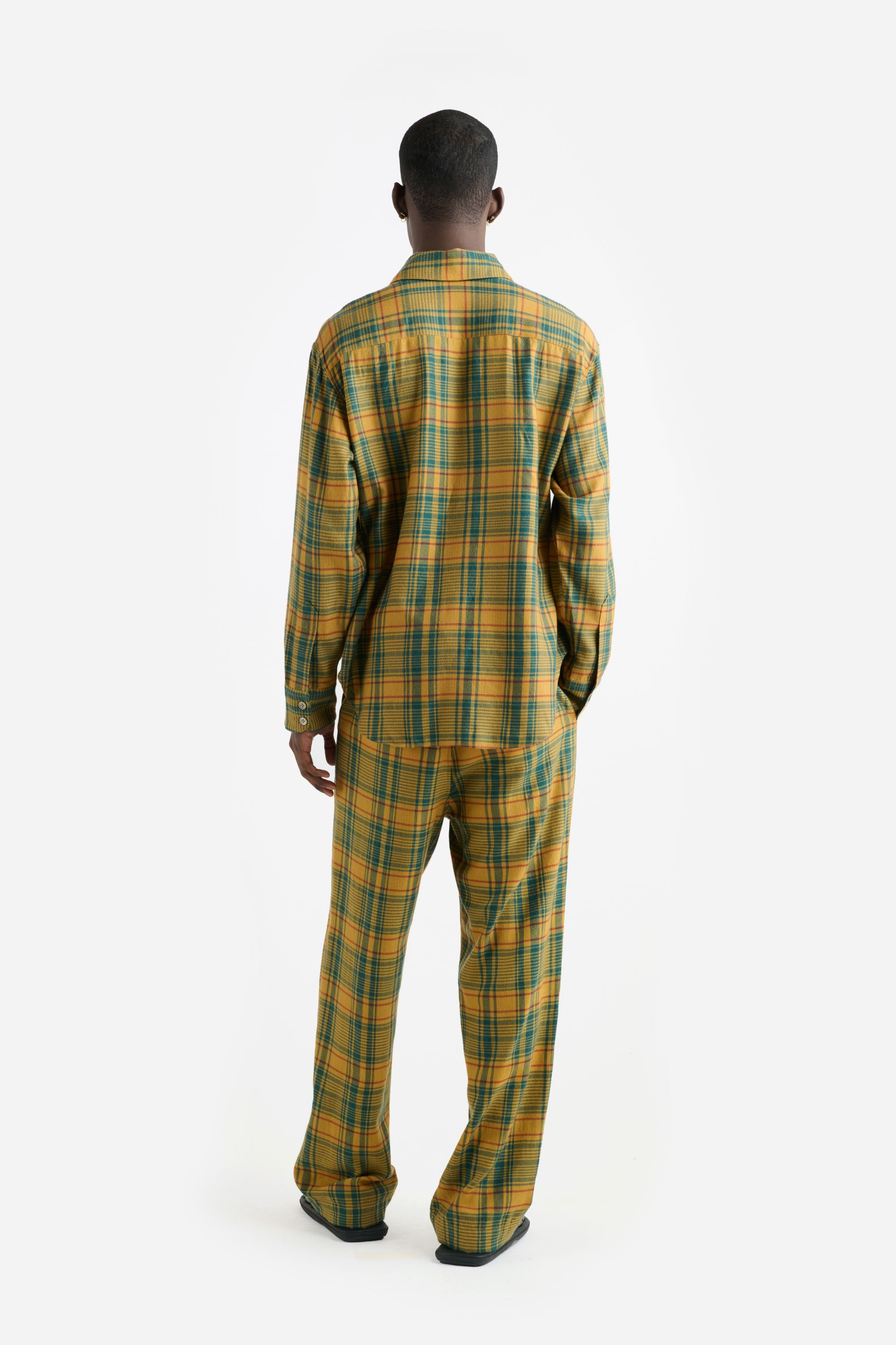 PLAID PASHMINA NORM PANT - 3