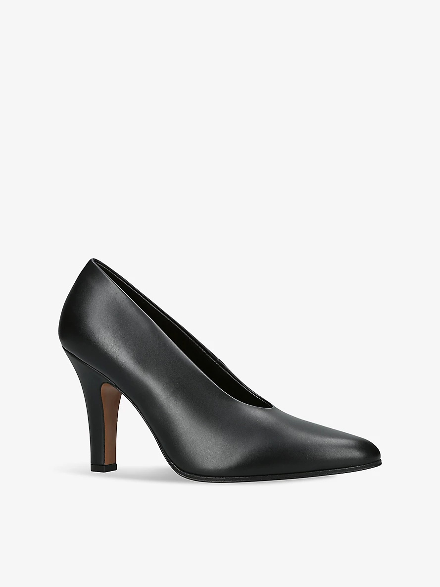 Prudens heeled leather courts - 3