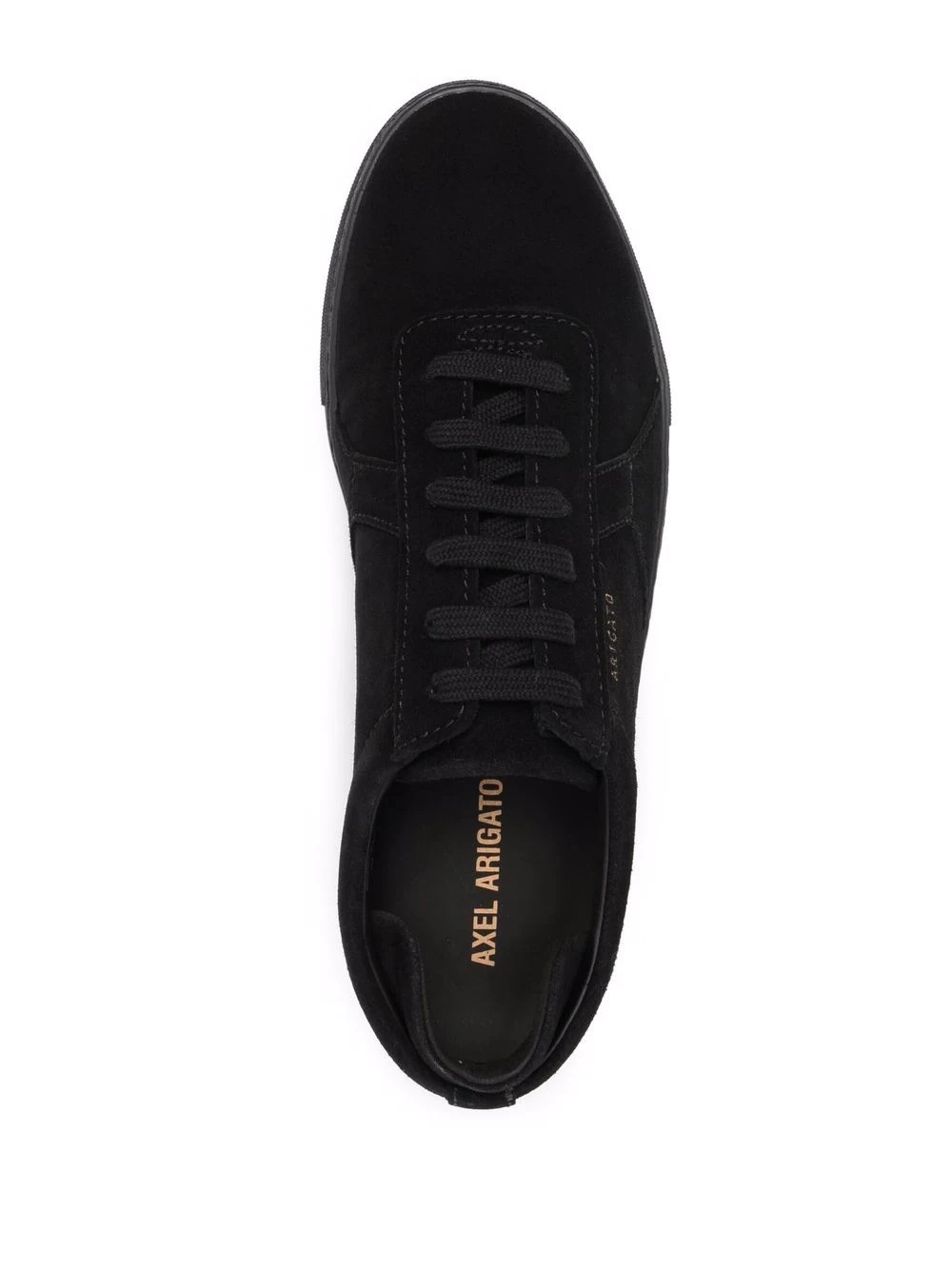 Platform suede low-top sneakers - 4