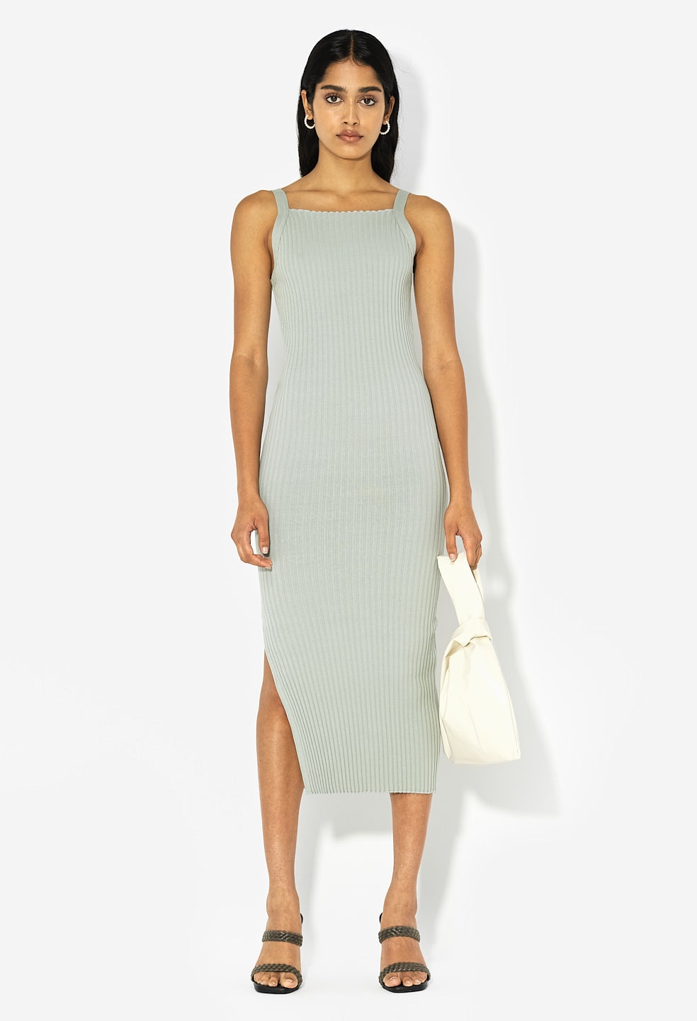 GINZA RIB TANK DRESS - 1