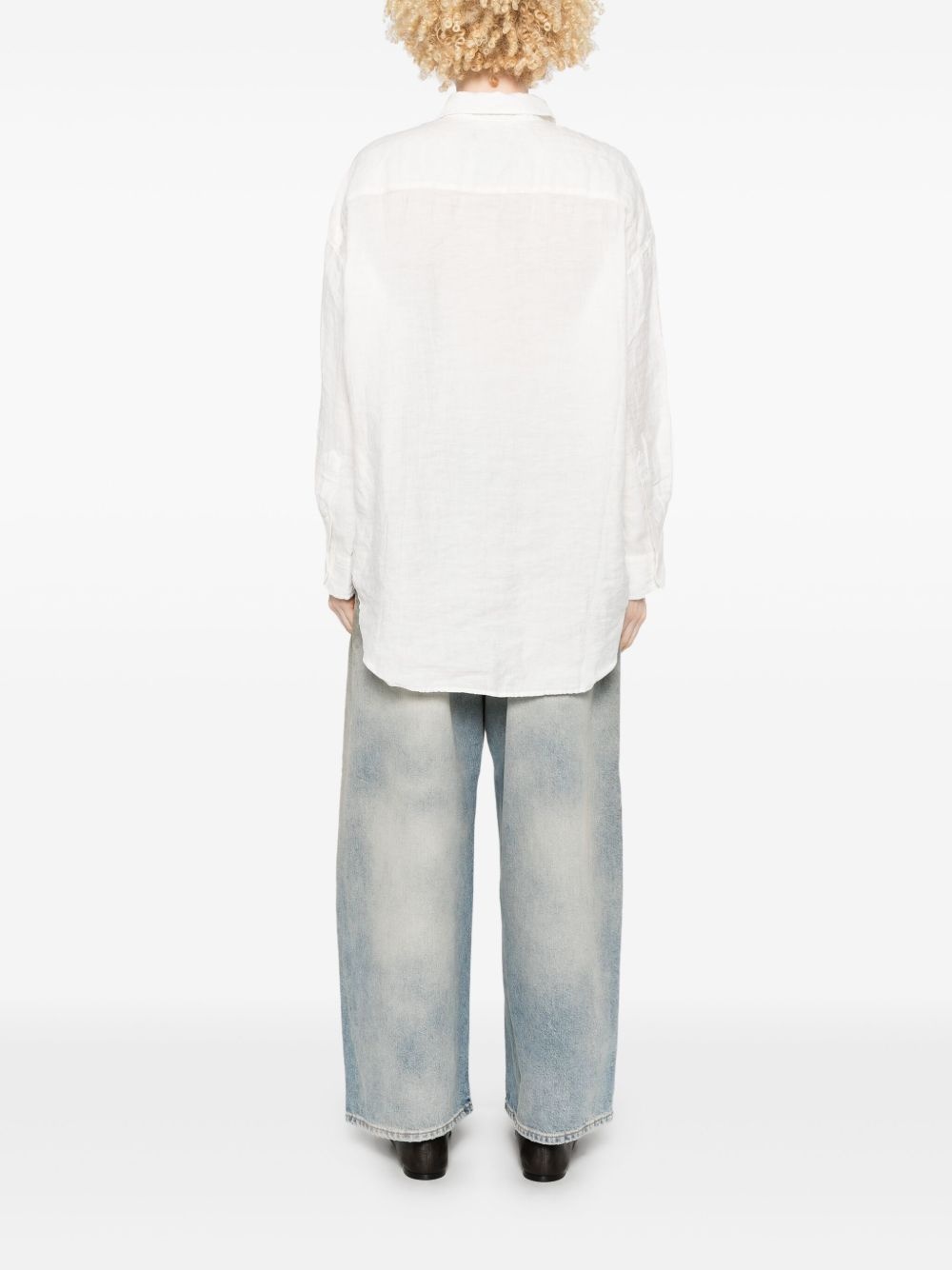 drop neck-shirt - 4