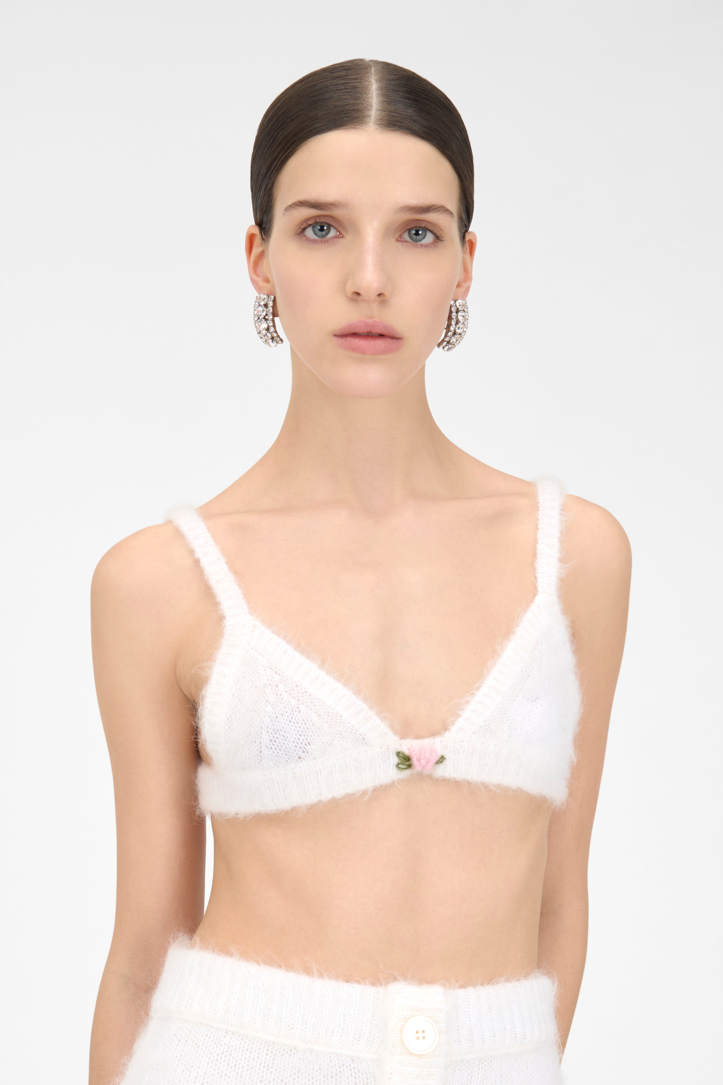 CARDED MOHAIR BRA - 6