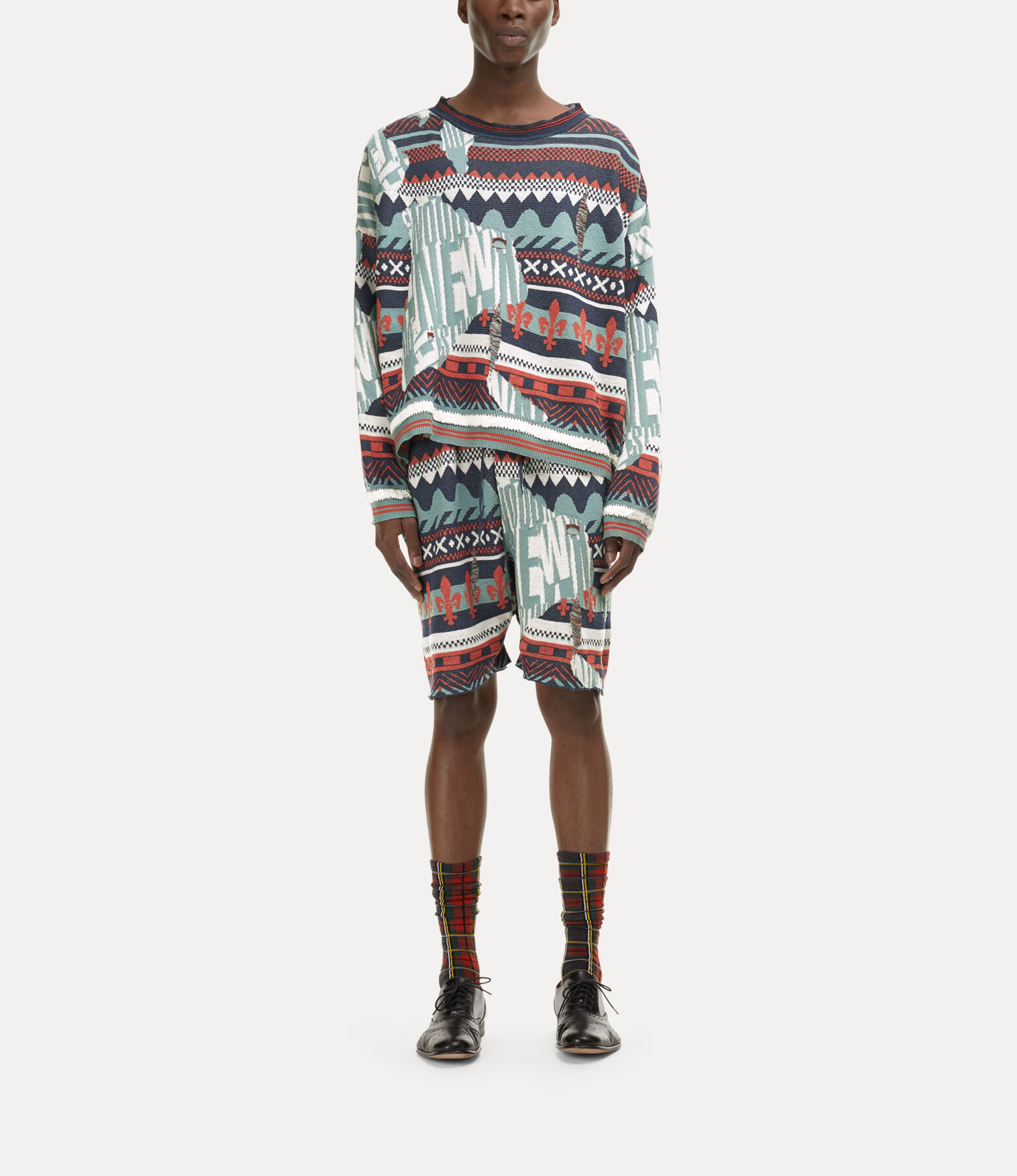 BROKEN FAIR ISLE JUMPER - 5