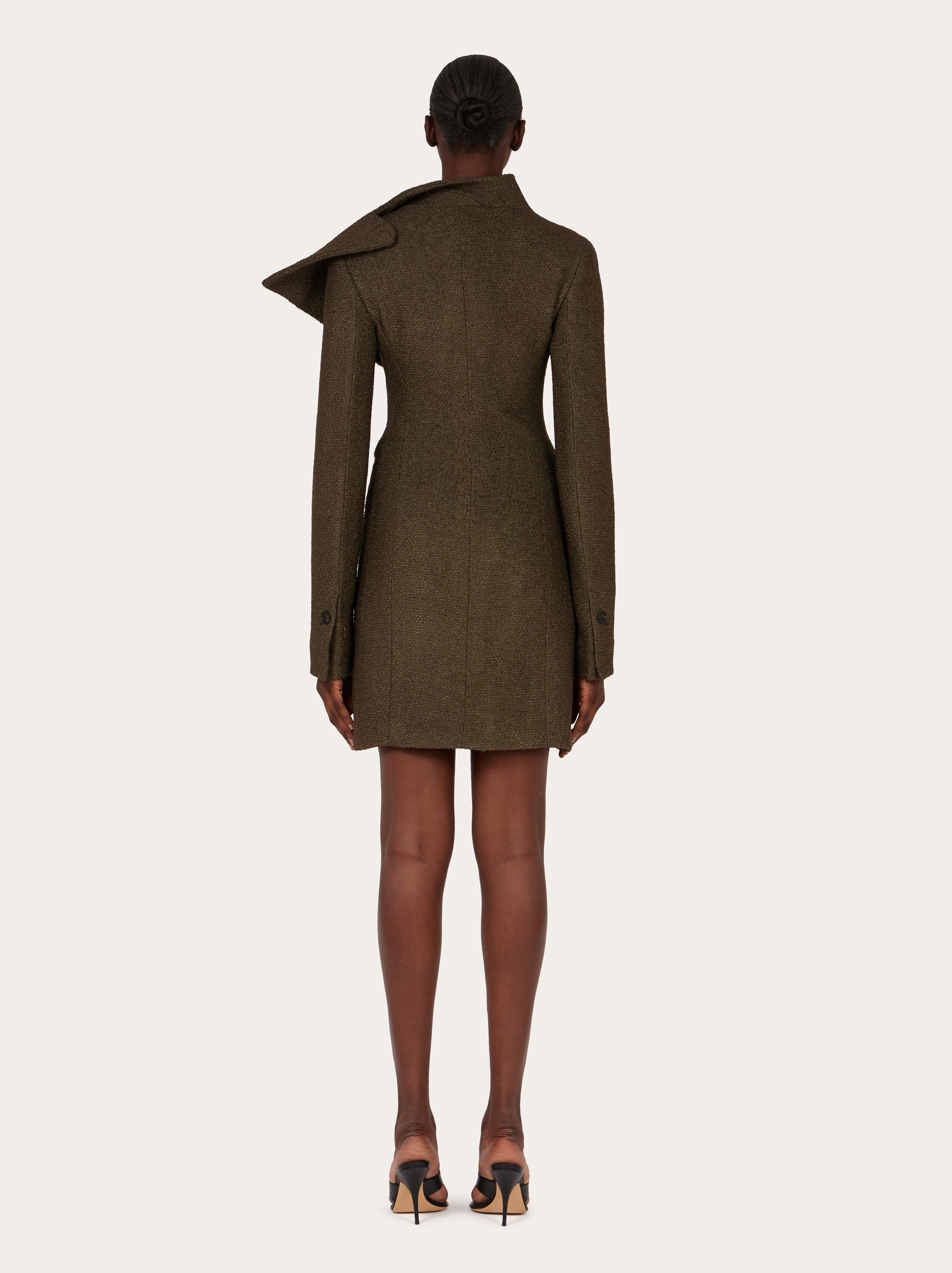 Sculptural cut coat - 4
