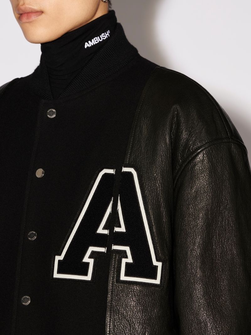 A' PATCH VARSITY JACKET - 7