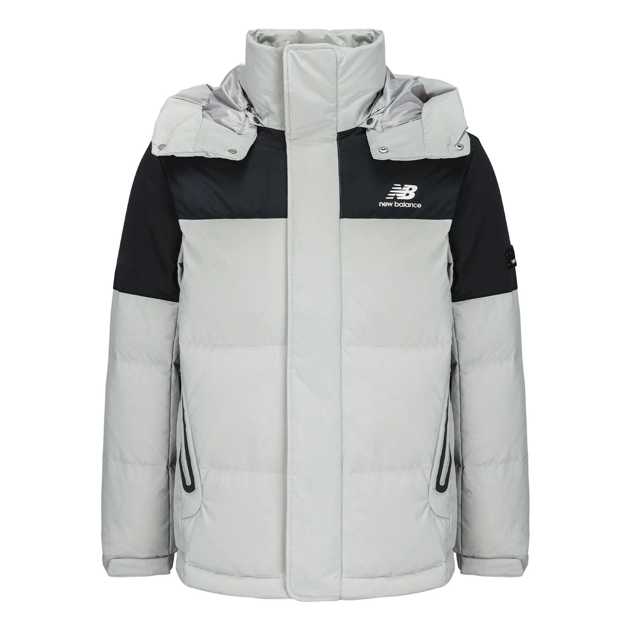 New Balance Winter Classic Down Jacket 'White Black' AMJ14323-ARF - 1