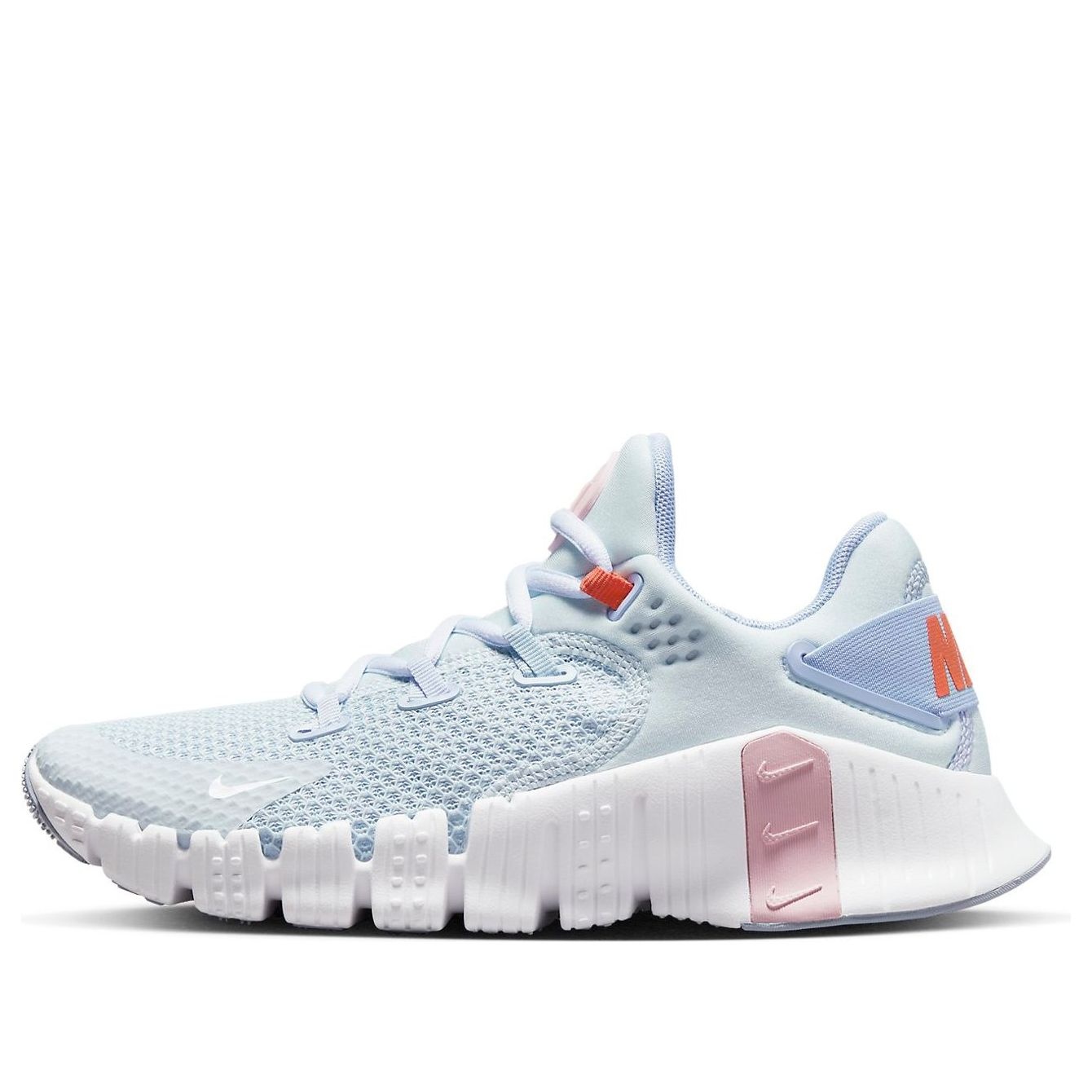 (WMNS) Nike Free Metcon 4 'Football Grey Soft Pink' CZ0596-003 - 1