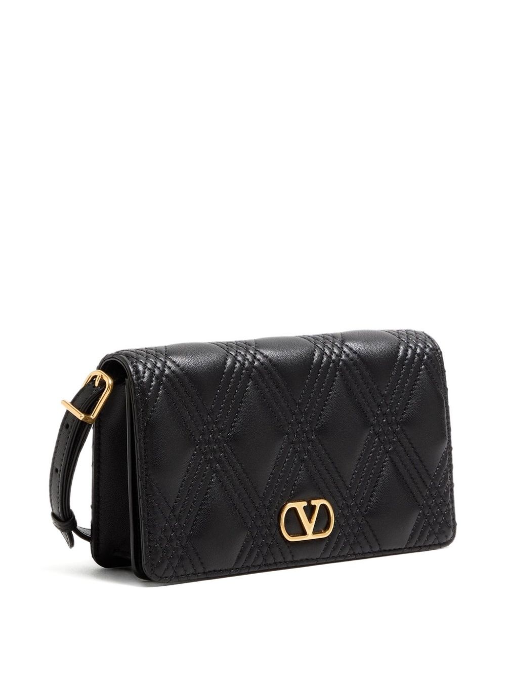 QUILTIE 67 MINI SHOULDER BAG IN QUILTED NAPPA LEATHER - 3