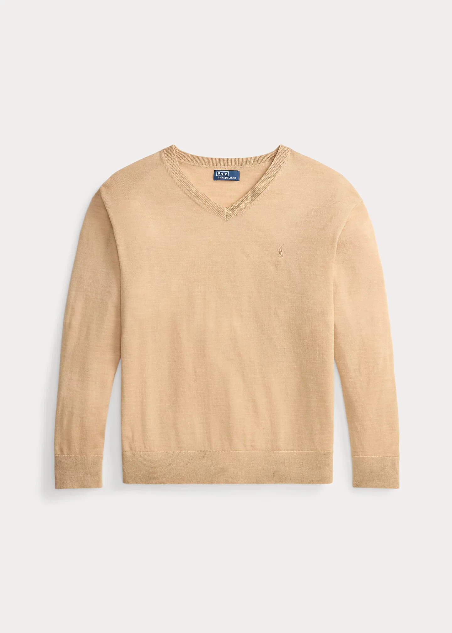 Wool V-Neck Sweater - 1