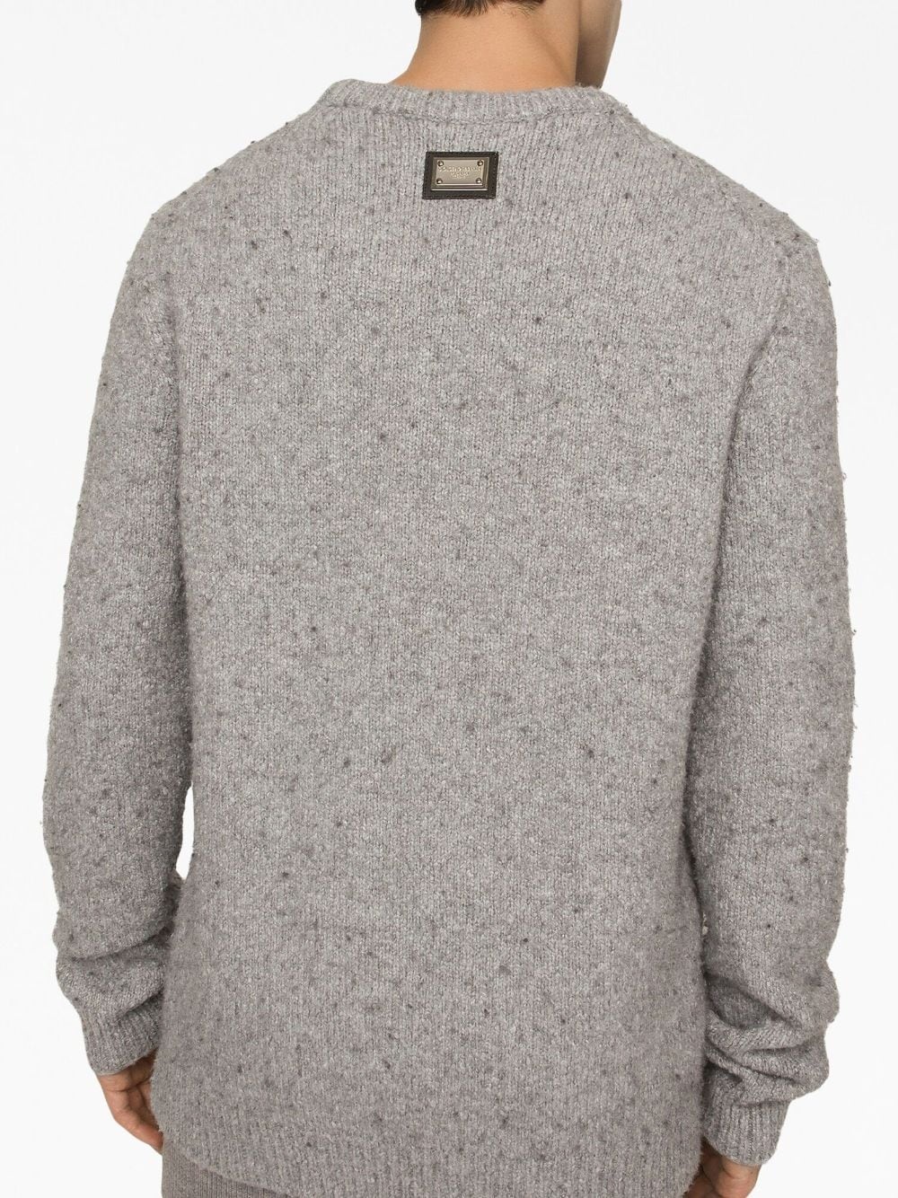 crew-neck long-sleeve jumper - 5