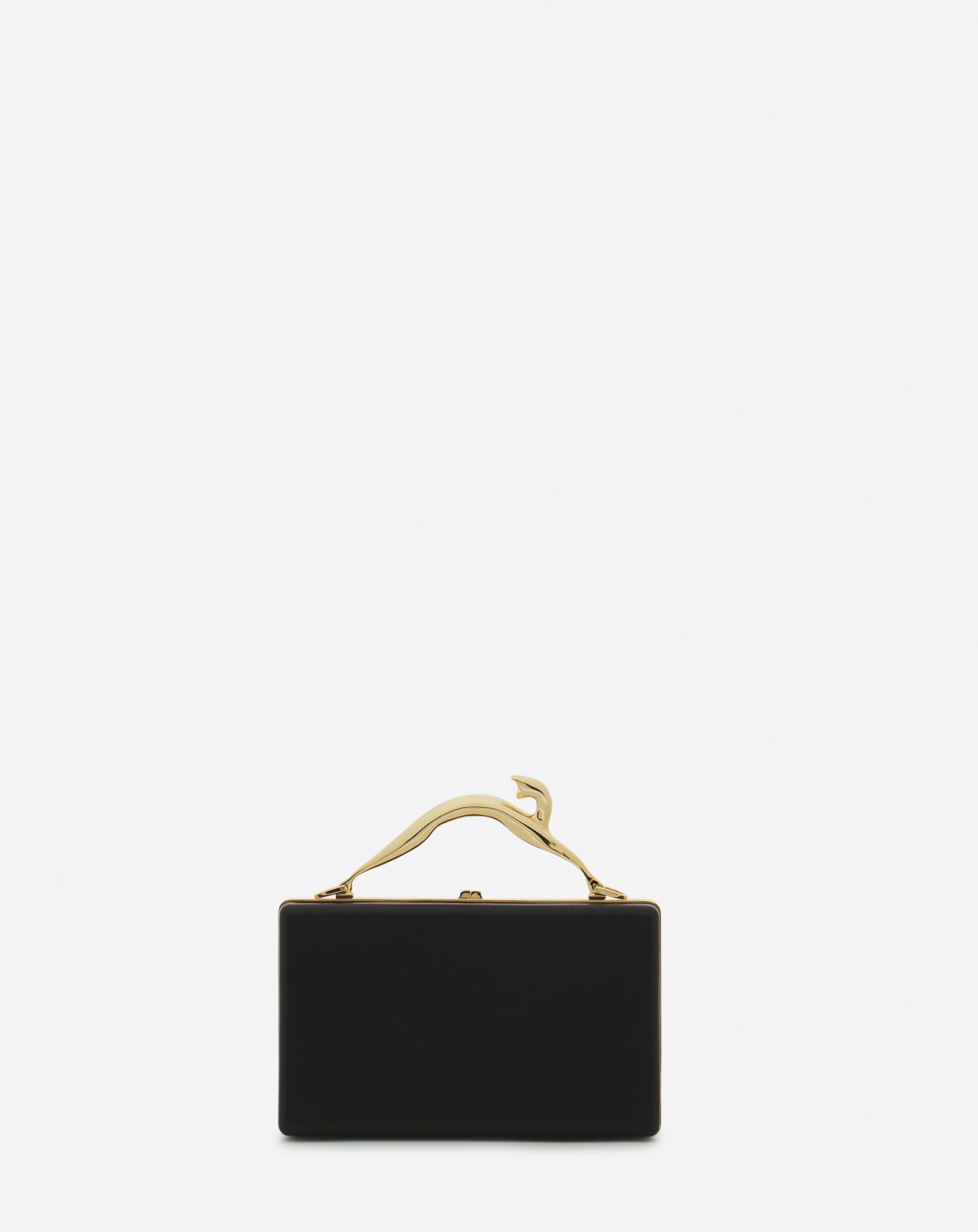 FUSION CAT LEATHER CLUTCH BAG - 4