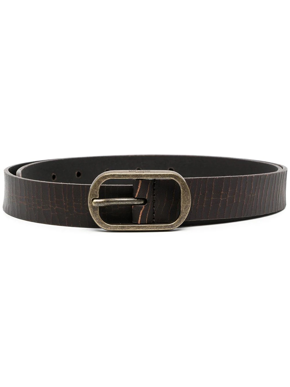 crinkled finish belt - 1