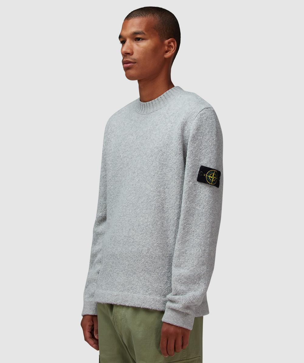 Contrasting melange sweater - 2