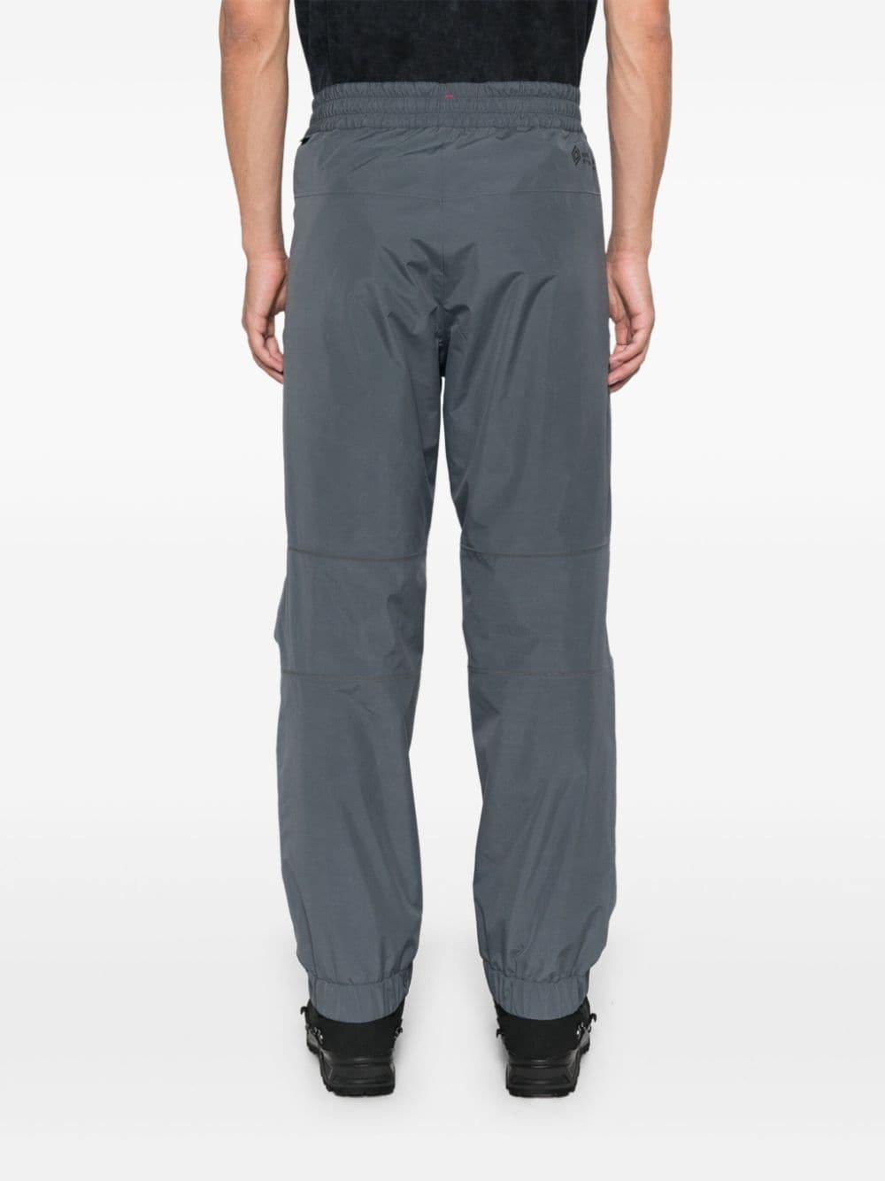 logo-embossed track pants - 4