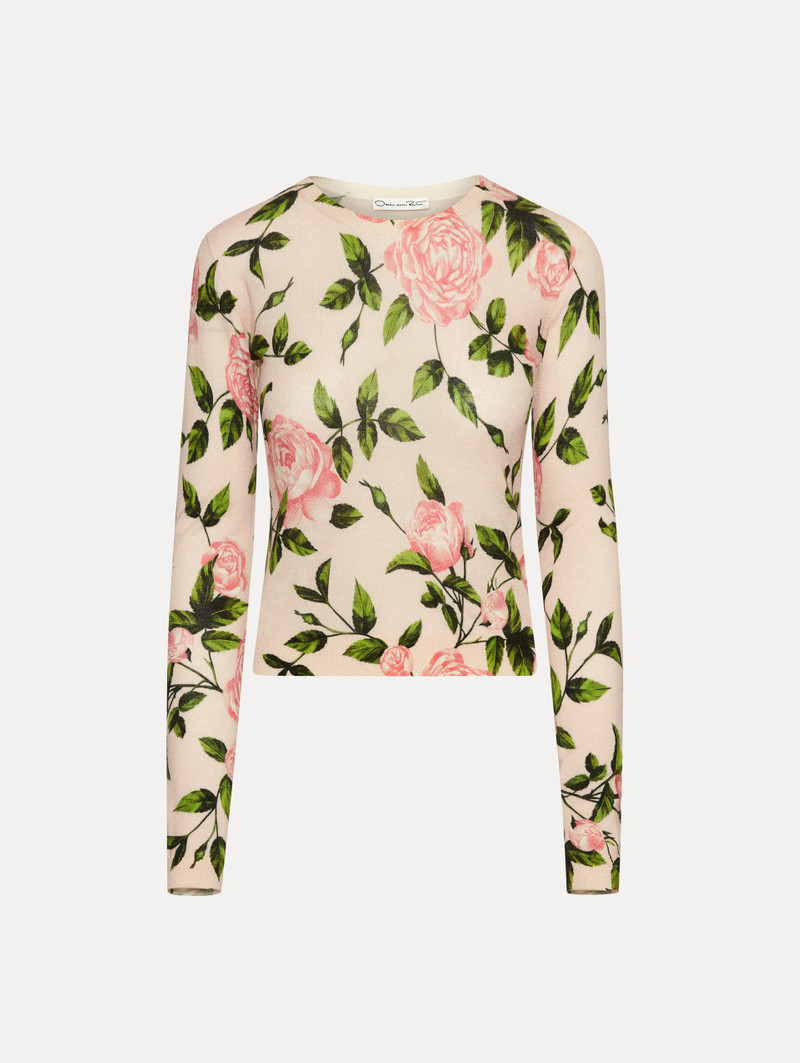 ENGLISH ROSE PRINTED PULLOVER 1
