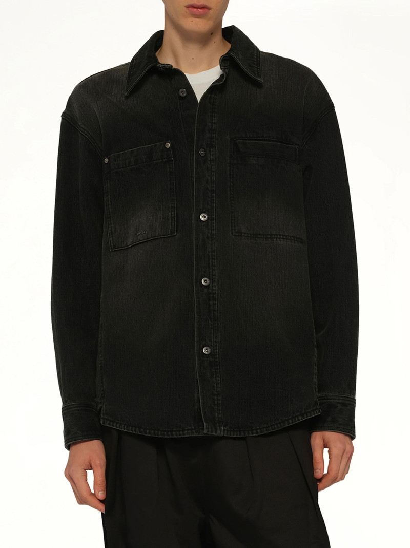 Wooyoungmi Washed Denim Shirt outlook