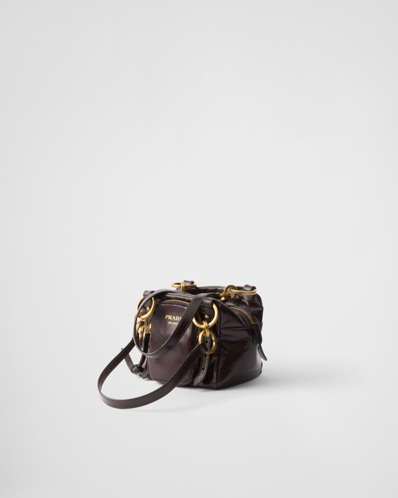 Prada Prada Dangle leather top-handle mini-bag outlook