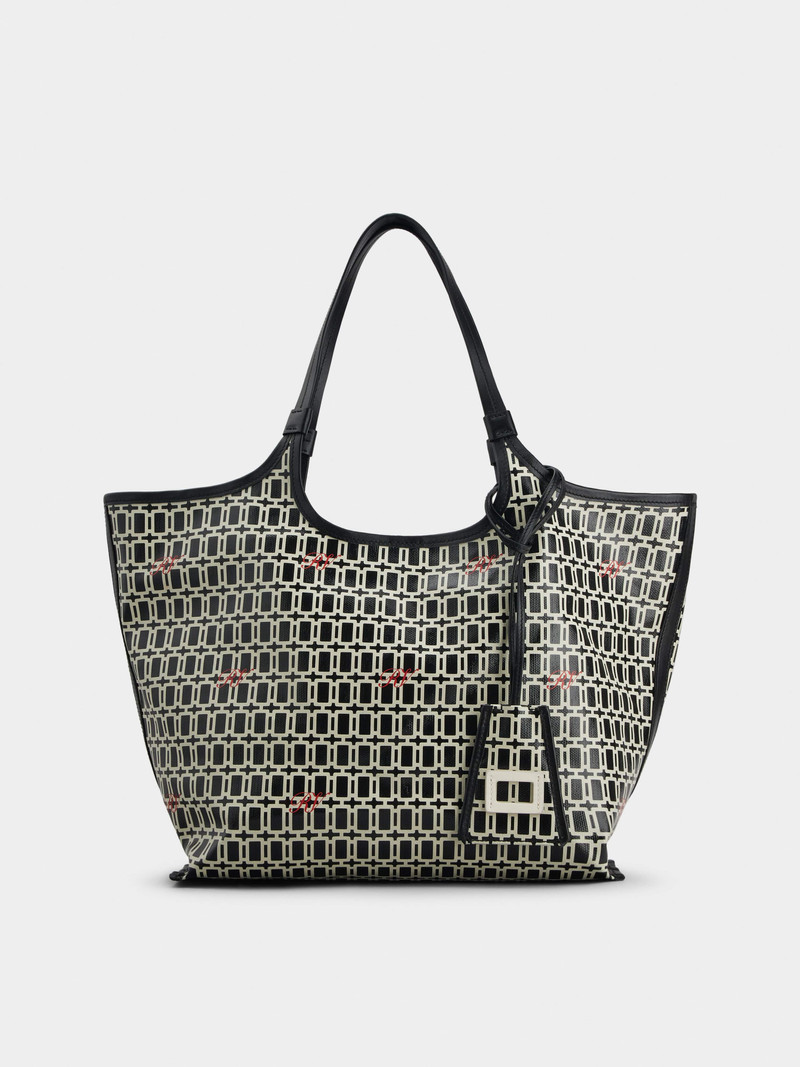 Grand Vivier Medium Shopping Bag in Fabrics 1