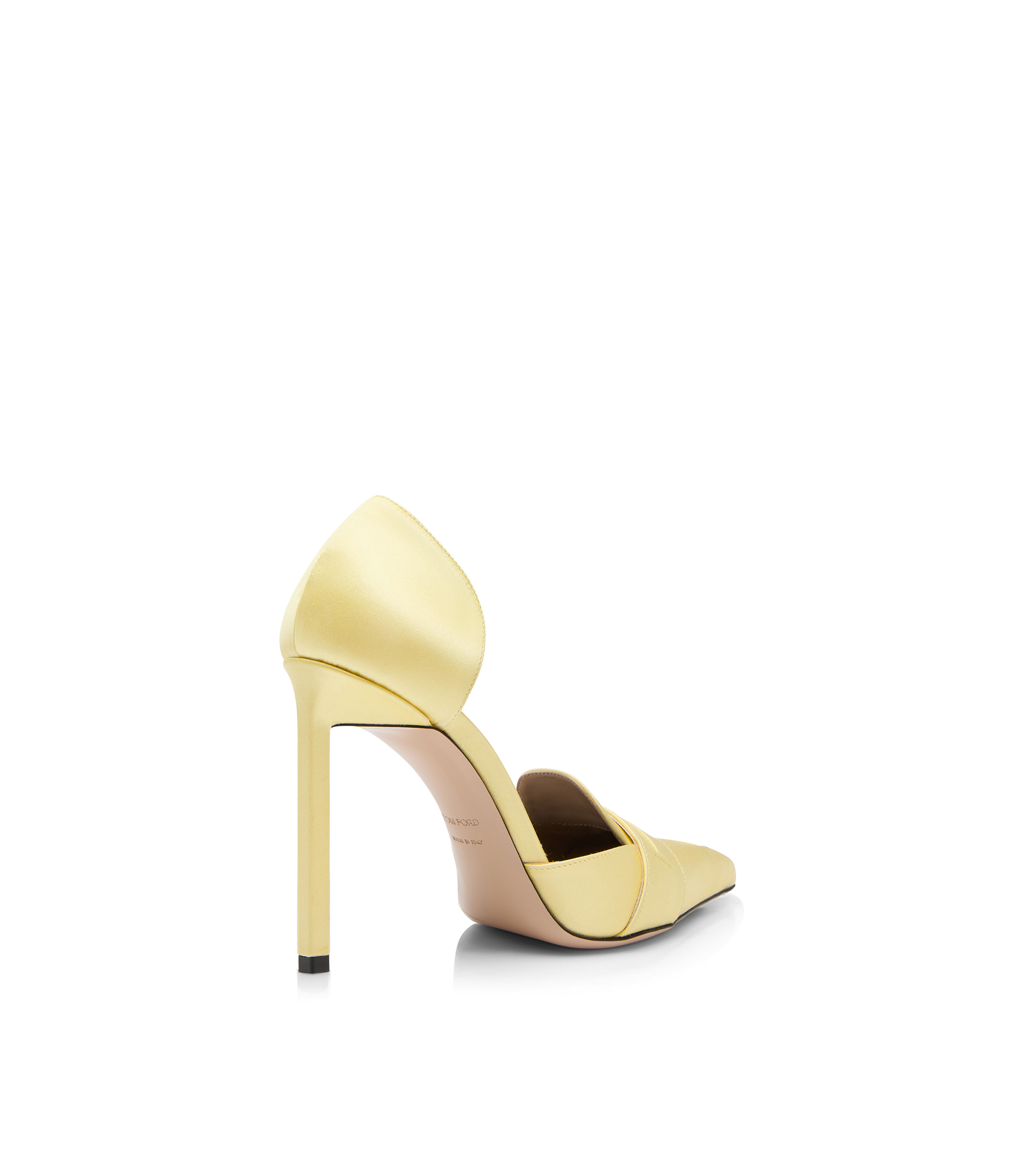 SATIN EVA D'ORSAY PUMP - 3