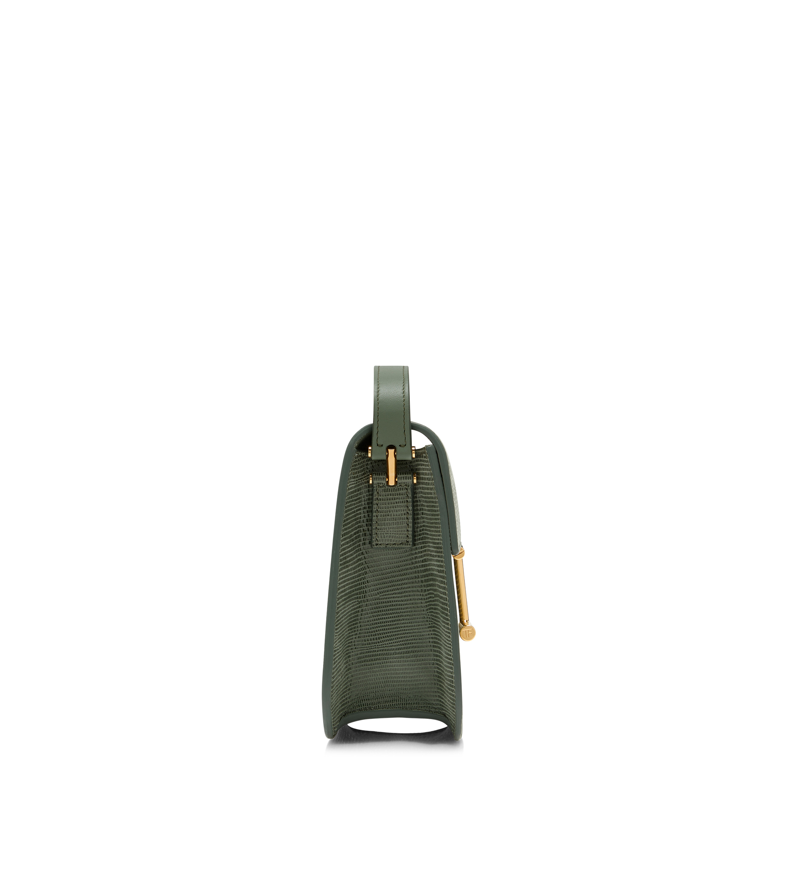 LIZARD-EFFECT SUEDE LEATHER TARA MINI CROSSBODY - 2