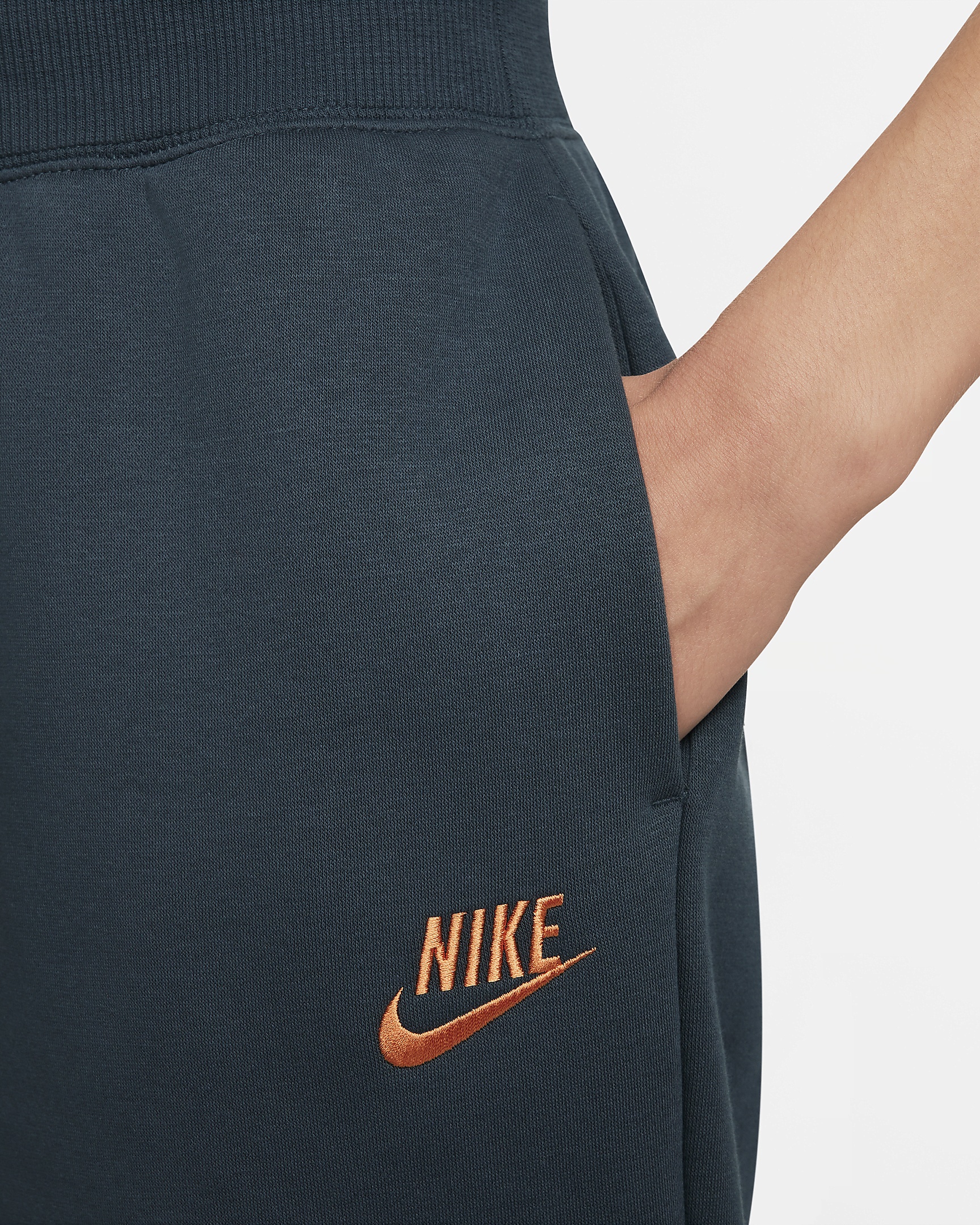 Women's Nike Sportswear High-Waisted Oversized Fleece Sweatpants - 4