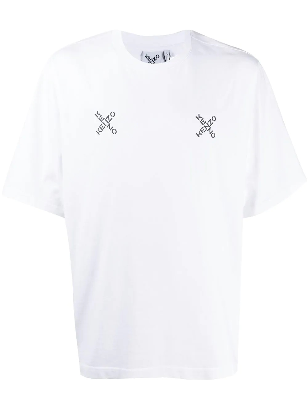 logo printed T-shirt - 1