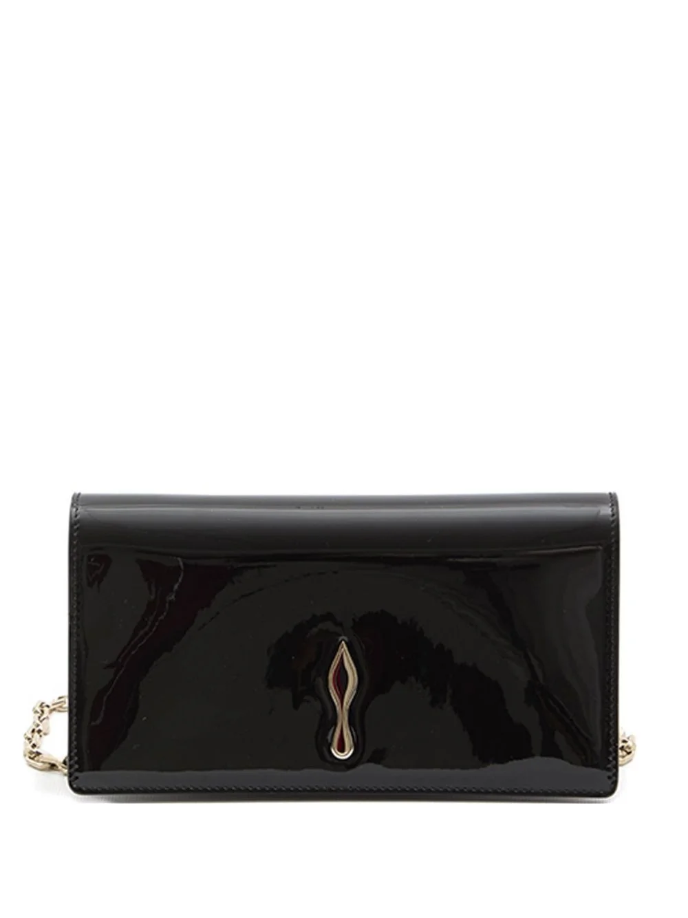 Bettina leather clutch bag - 1