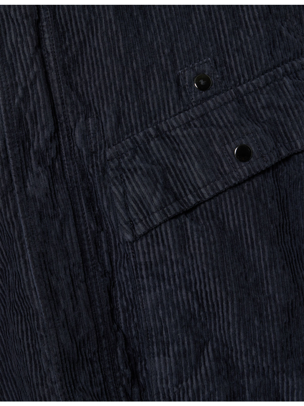 Wrinkled Corduroy Cotton-Blend Shirt - 6
