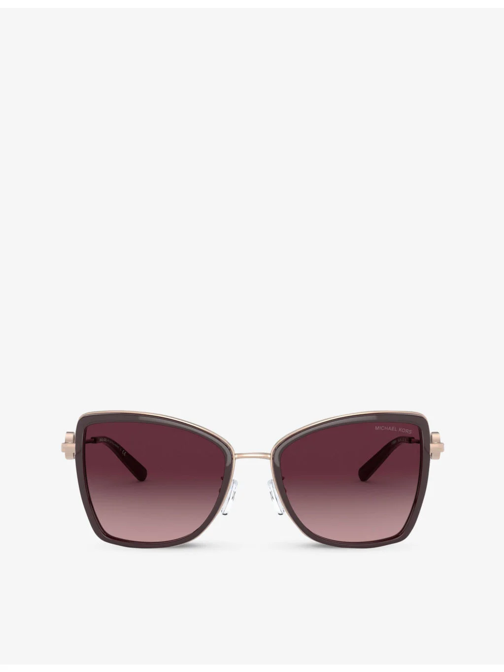 MK1067B 55 Corsica square-frame metal sunglasses - 1