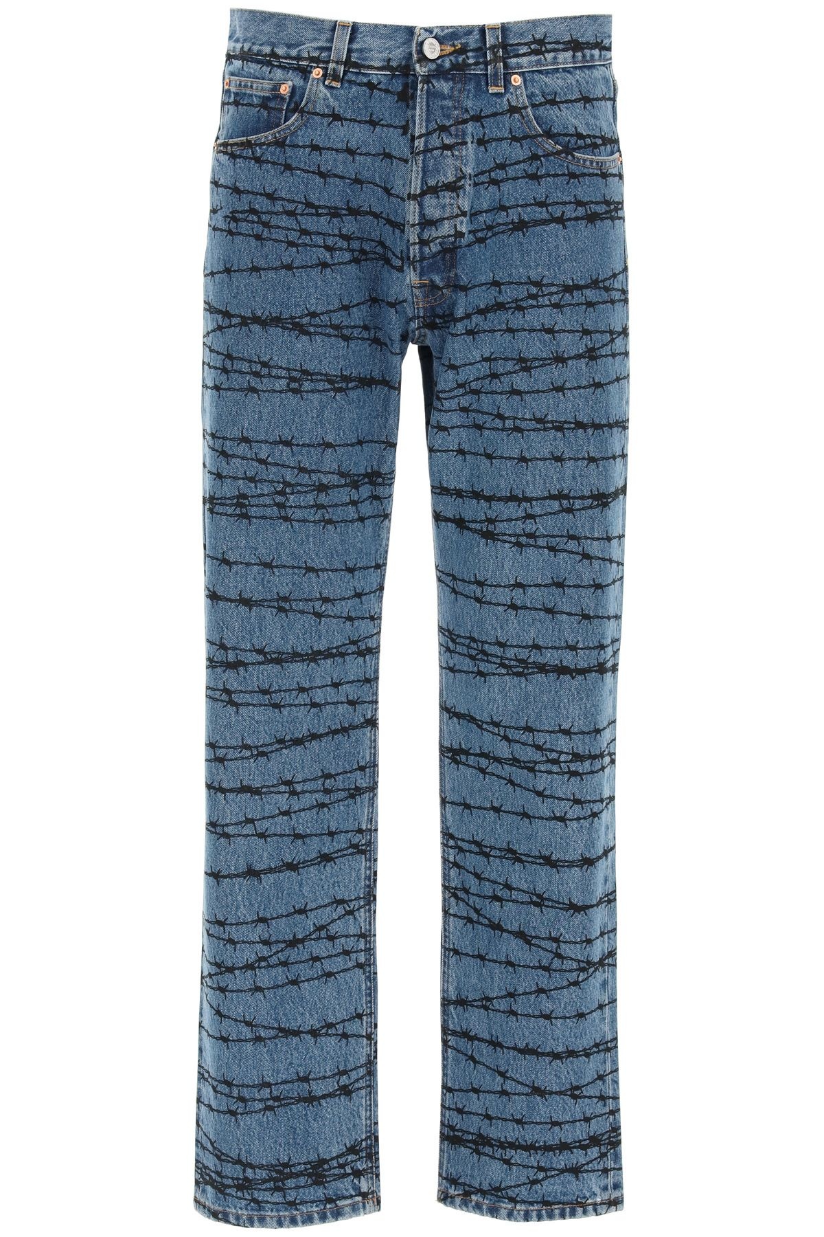 WIRED PRINT JEANS - 1