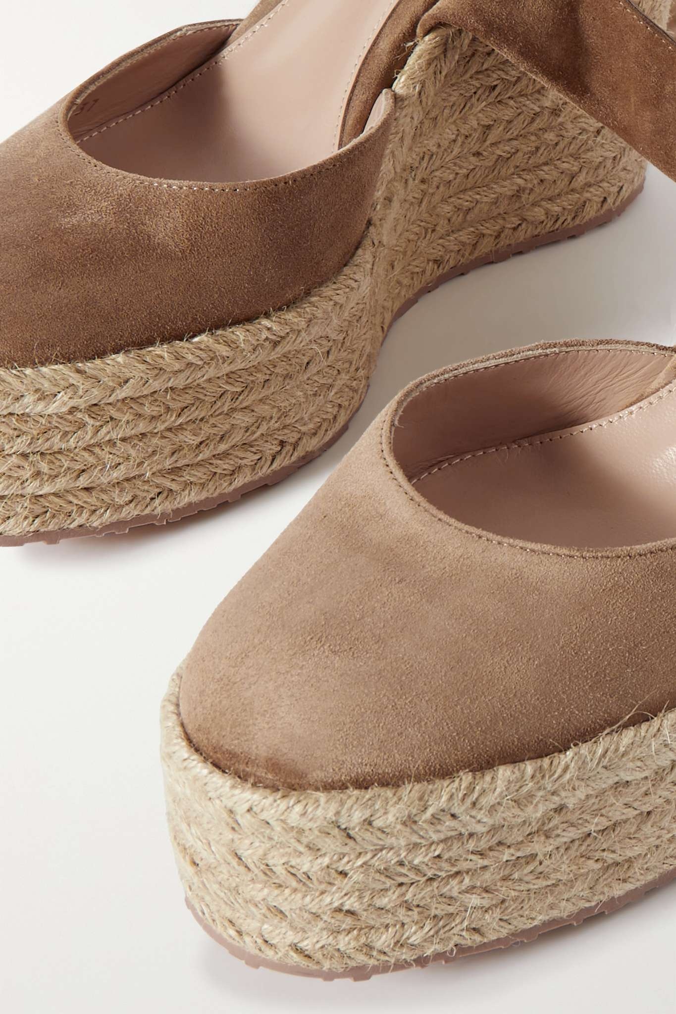 70 suede wedge espadrilles - 4