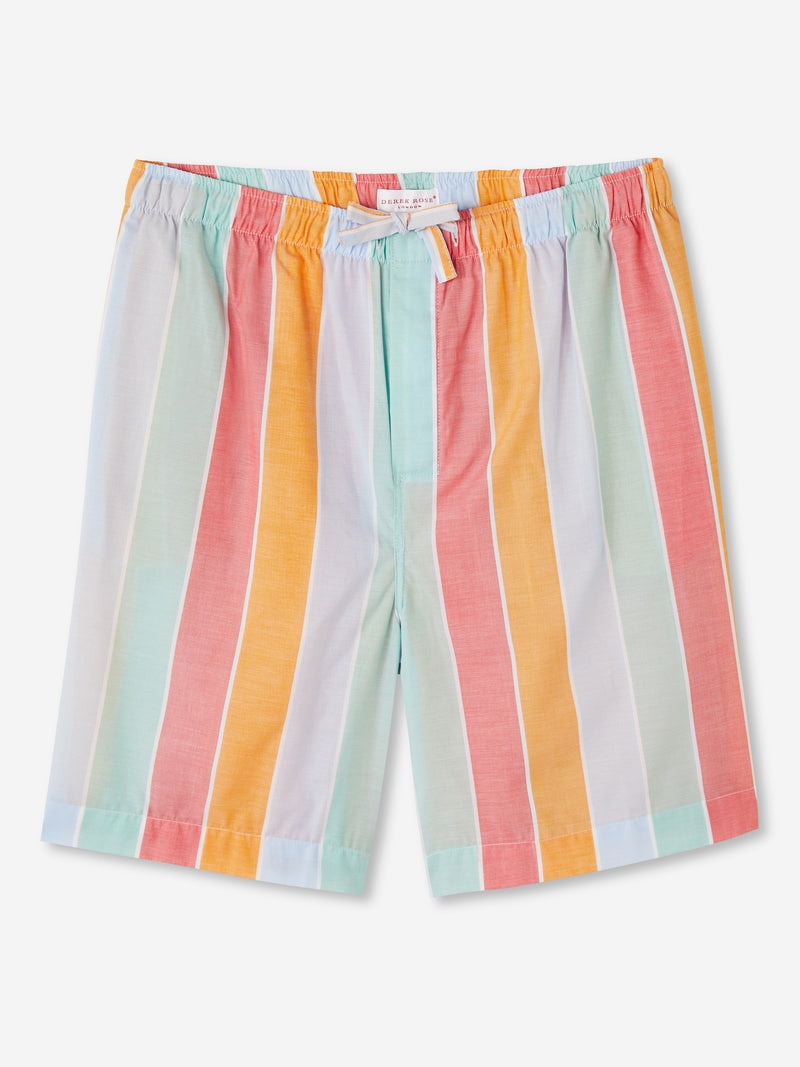 Men's Lounge Shorts Amalfi 18 Cotton Batiste Multi - 1